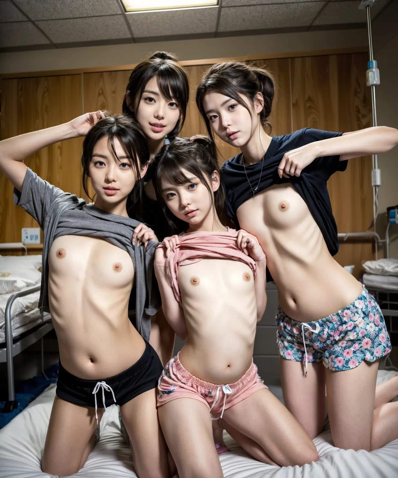 【「貧乳」AIエロ画像（リアル・実写・フォト風）21896枚まとめ！(308ページ目)のエロ画像3枚目