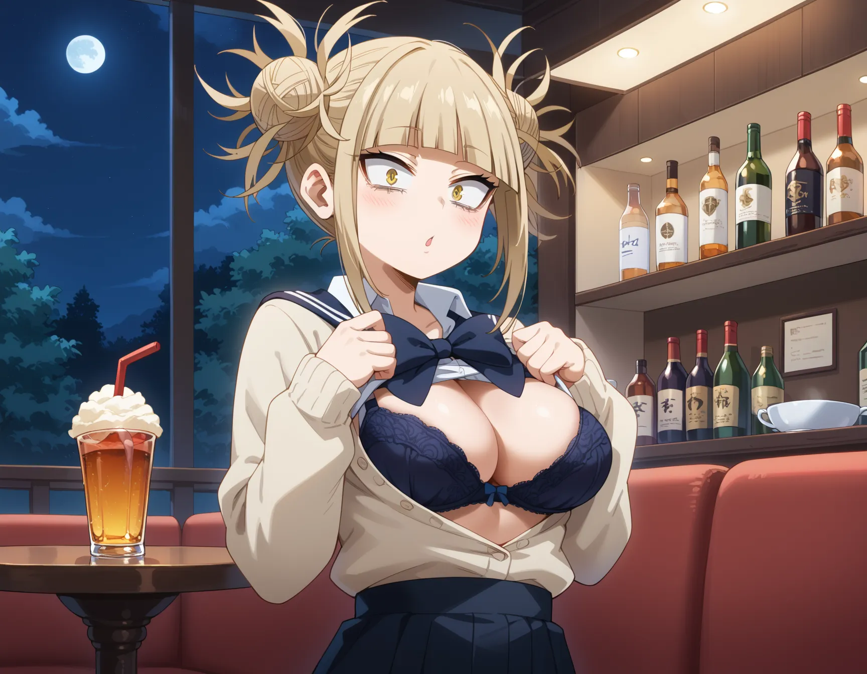 【「下着（ブラジャー・パンティ）」AIエロ画像（イラスト・アニメ・二次元風）15996枚まとめ！(222ページ目)のエロ画像9枚目