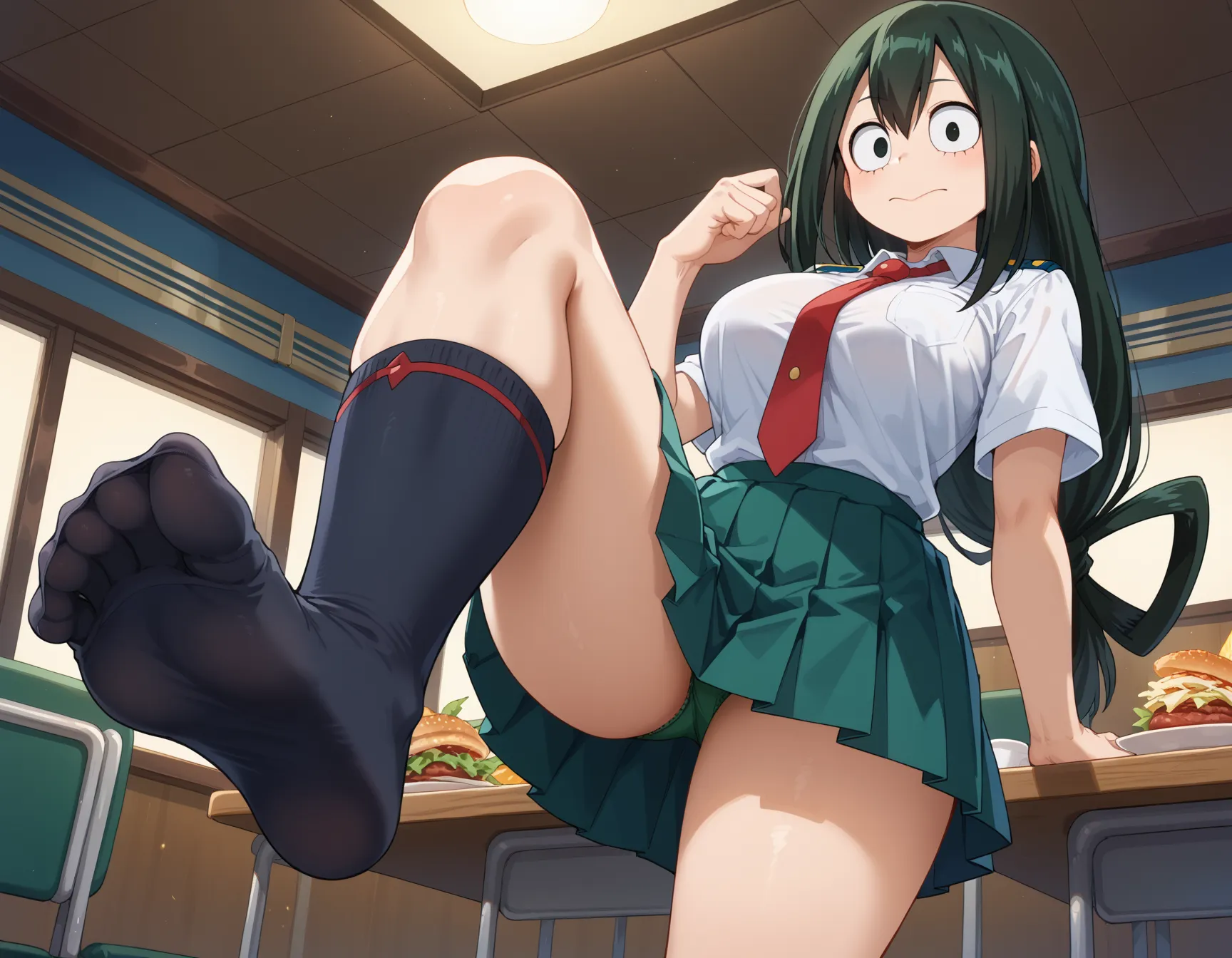 【「学制服」AIエロ画像（イラスト・アニメ・二次元風）4855枚まとめ！(66ページ目)のエロ画像19枚目