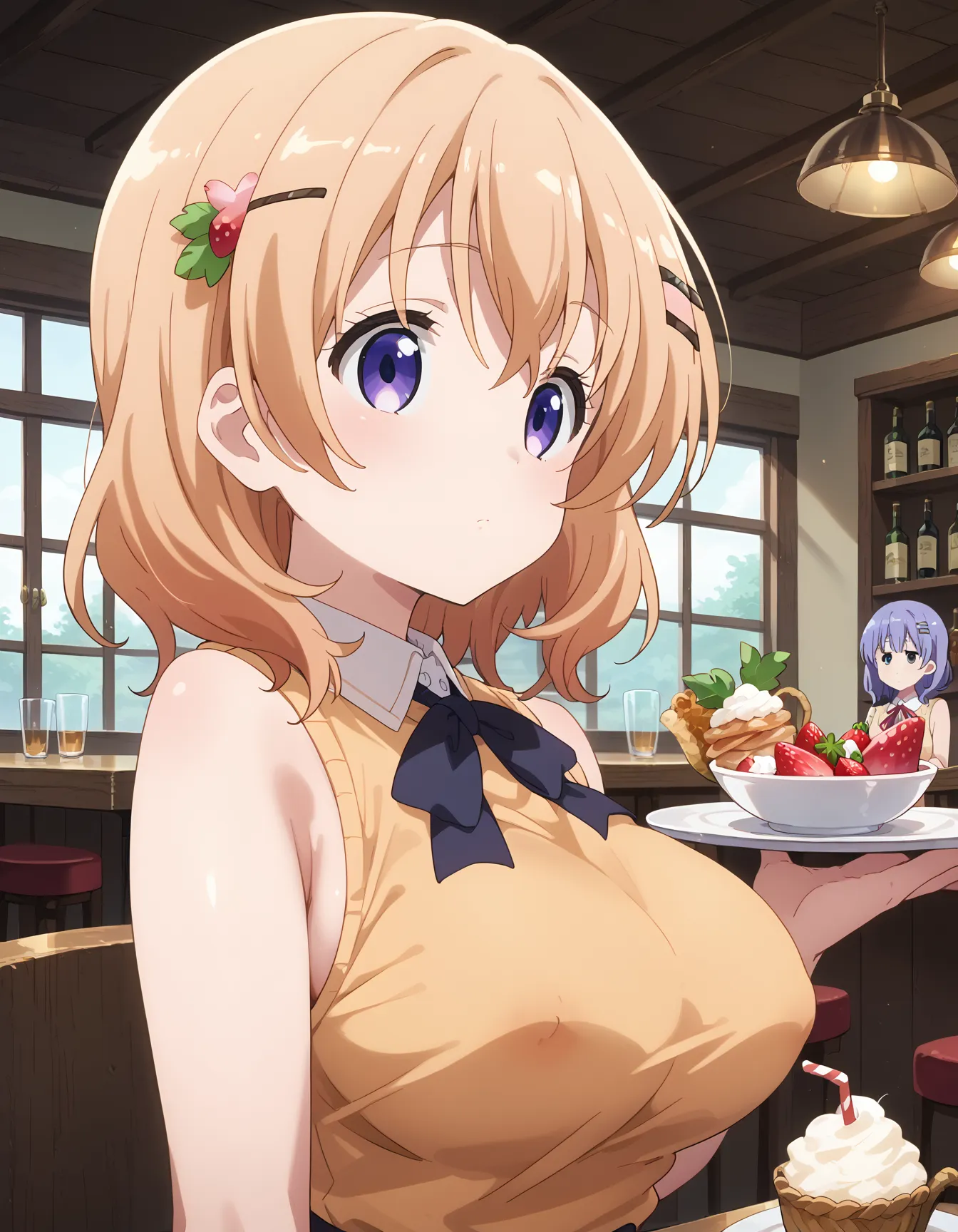 【「下着（ブラジャー・パンティ）」AIエロ画像（イラスト・アニメ・二次元風）15996枚まとめ！(220ページ目)のエロ画像13枚目