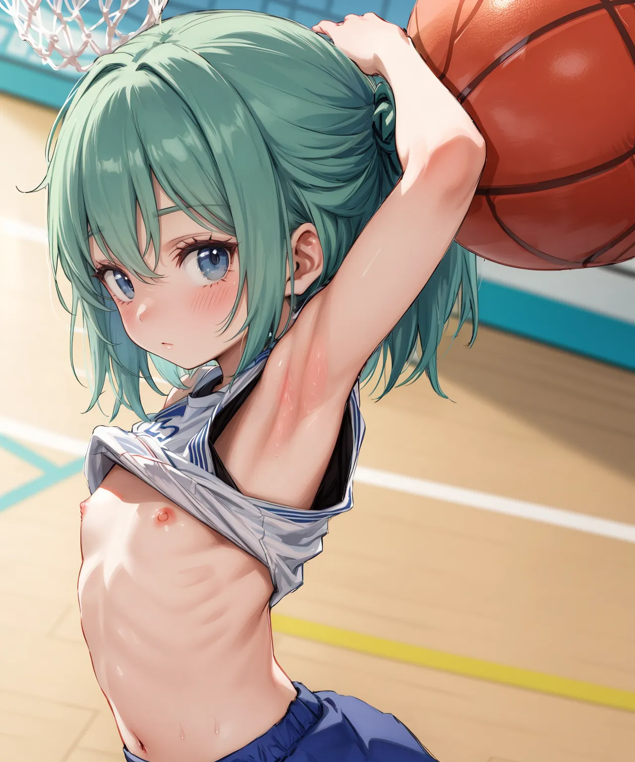 【「腋・脇」AIエロ画像（イラスト・アニメ・二次元風）4705枚まとめ！(66ページ目)のエロ画像5枚目