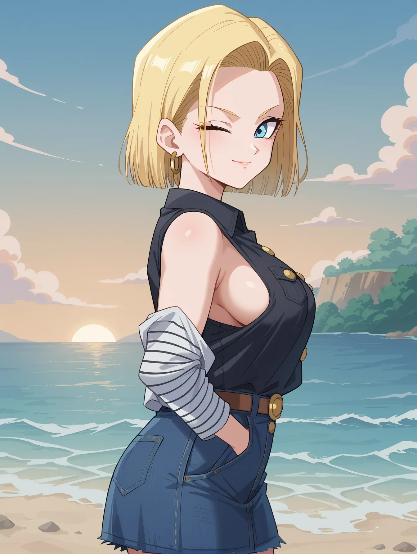 【「下着（ブラジャー・パンティ）」AIエロ画像（イラスト・アニメ・二次元風）15996枚まとめ！(219ページ目)のエロ画像21枚目