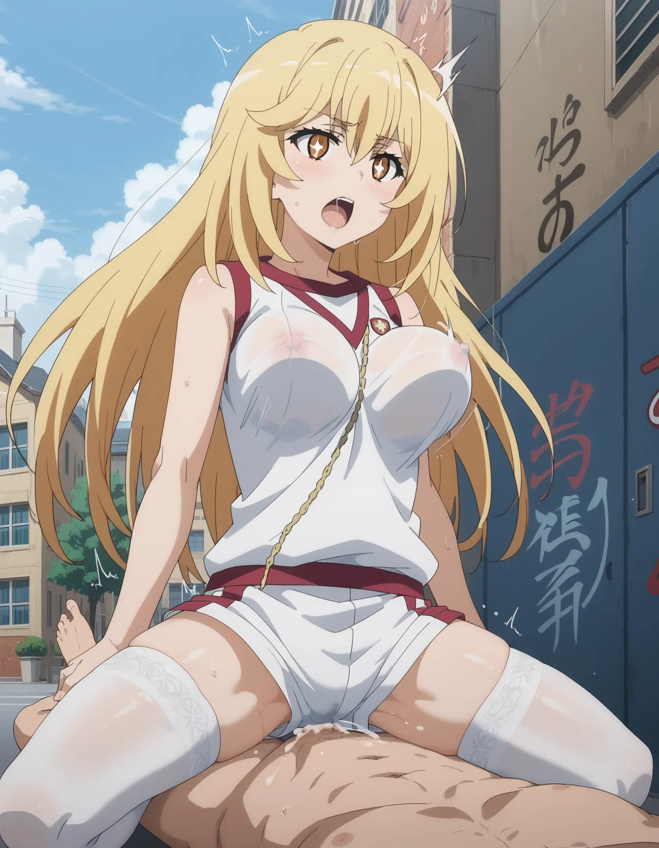【「体操服・ブルマ」AIエロ画像（イラスト・アニメ・二次元風）273枚まとめ！(4ページ目)のエロ画像20枚目