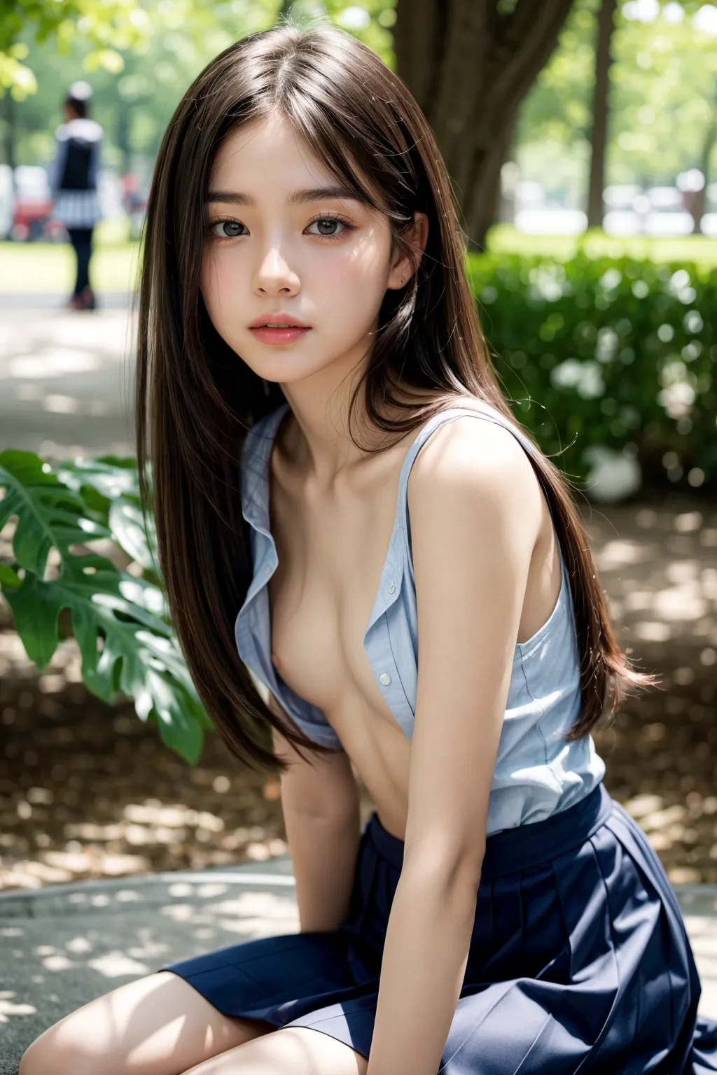 【「貧乳」AIエロ画像（リアル・実写・フォト風）21896枚まとめ！(303ページ目)のエロ画像13枚目
