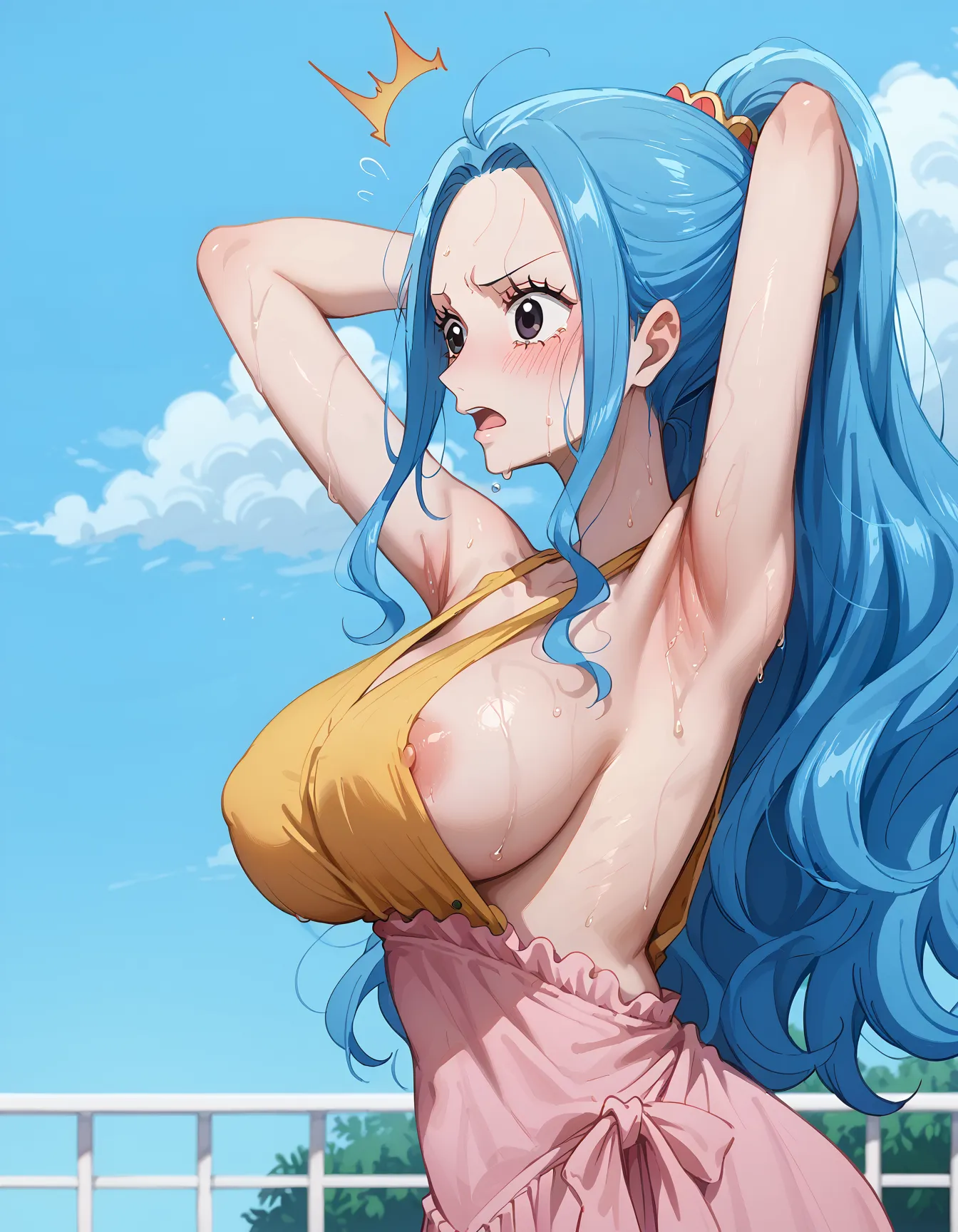 【「下着（ブラジャー・パンティ）」AIエロ画像（イラスト・アニメ・二次元風）15996枚まとめ！(217ページ目)のエロ画像14枚目