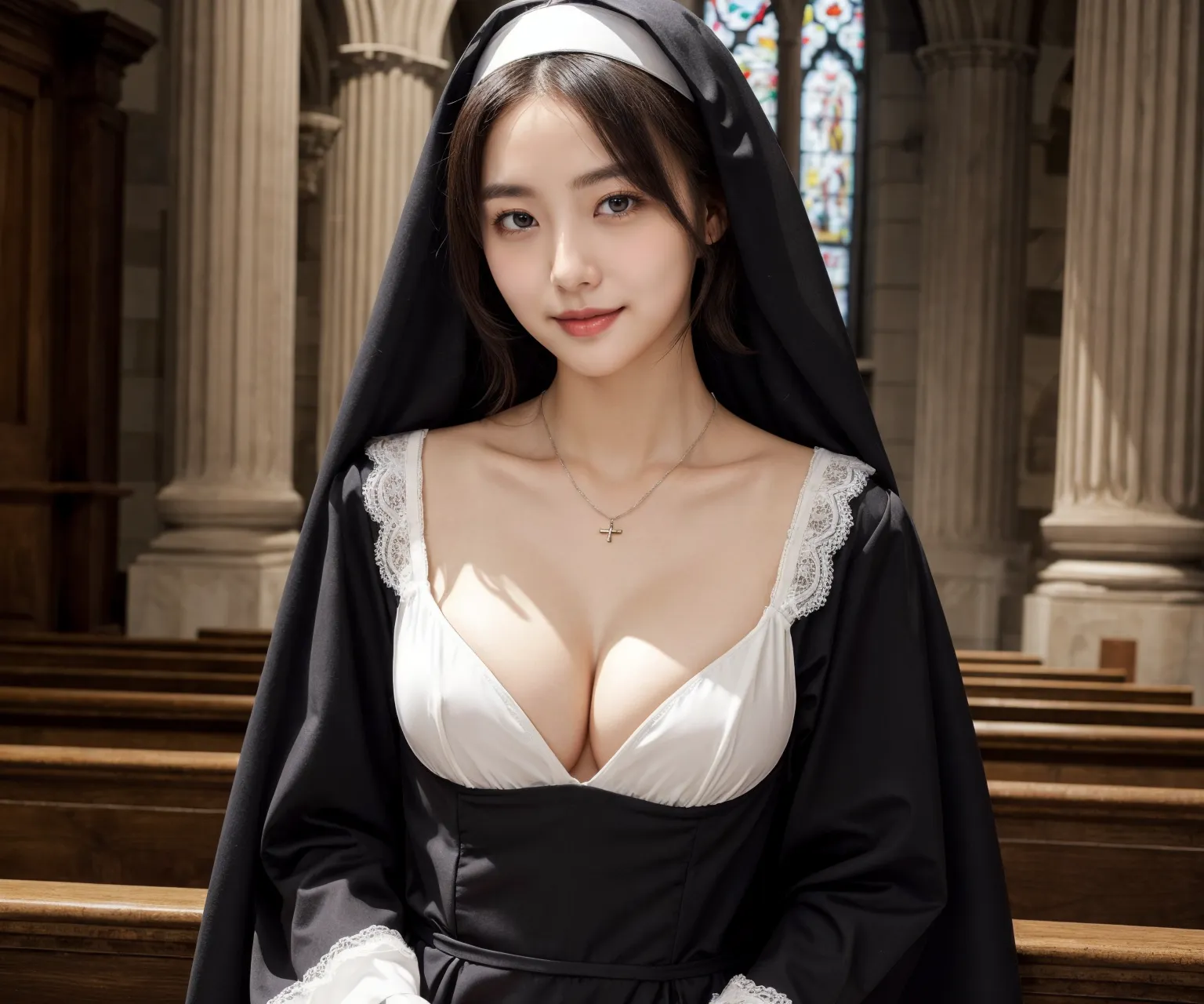 【「貧乳」AIエロ画像（リアル・実写・フォト風）21896枚まとめ！(302ページ目)のエロ画像2枚目