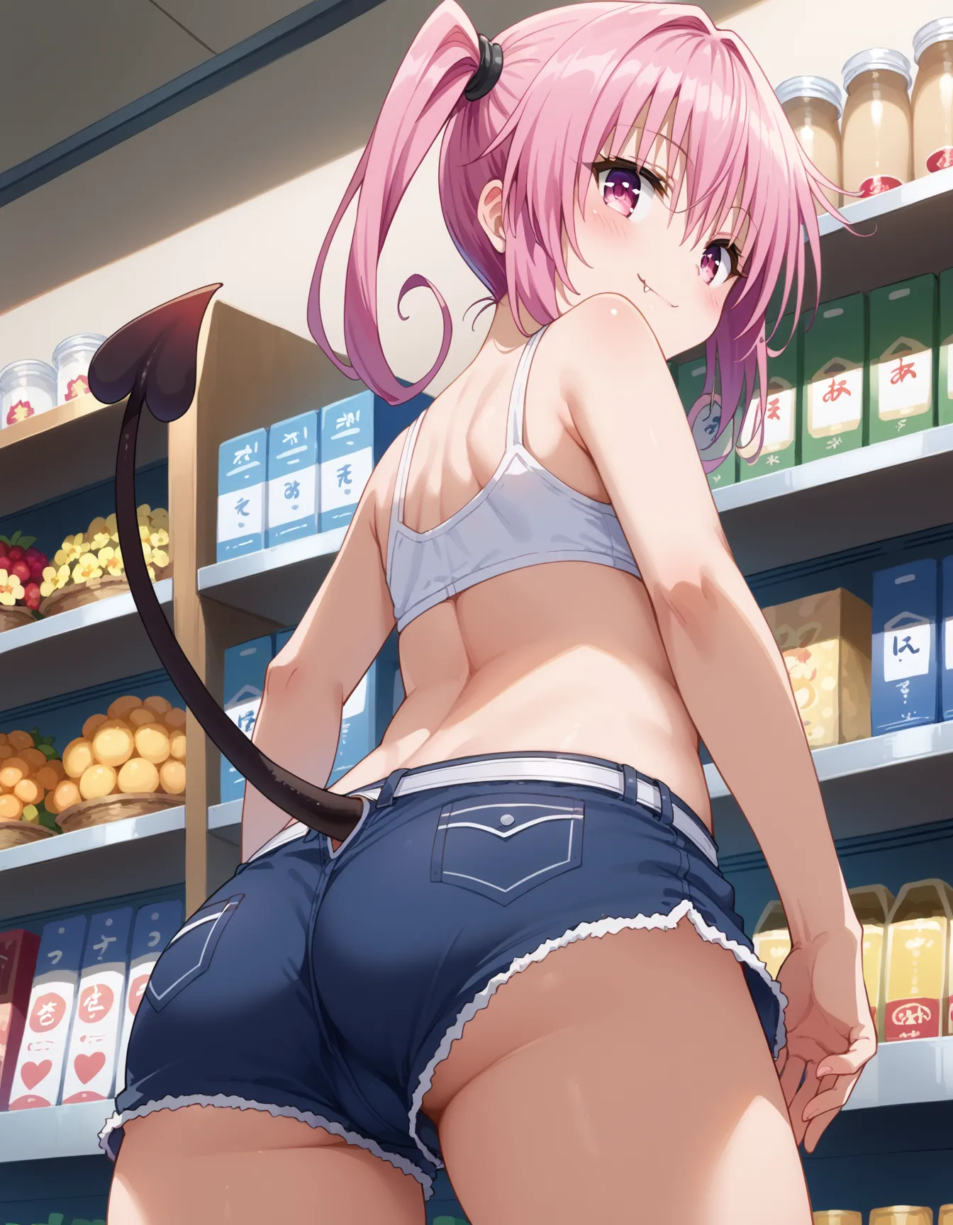 【「貧乳」AIエロ画像（イラスト・アニメ・二次元風）8390枚まとめ！(117ページ目)のエロ画像1枚目