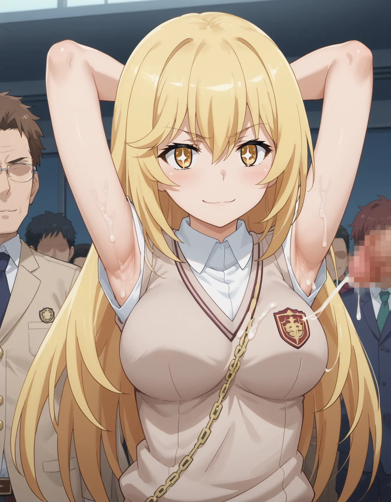 【「腋・脇」AIエロ画像（イラスト・アニメ・二次元風）4705枚まとめ！(65ページ目)のエロ画像12枚目