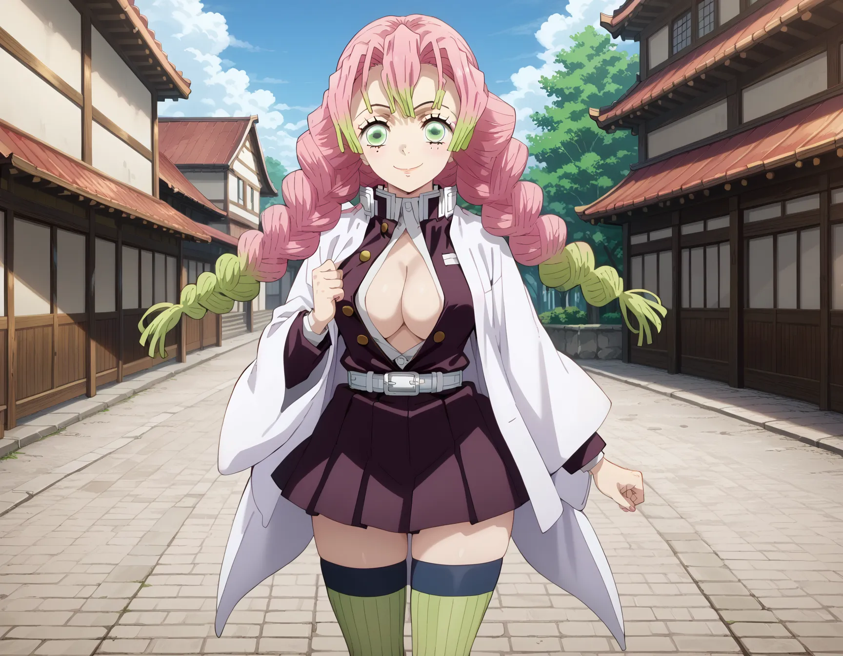 【「下着（ブラジャー・パンティ）」AIエロ画像（イラスト・アニメ・二次元風）15996枚まとめ！(216ページ目)のエロ画像4枚目