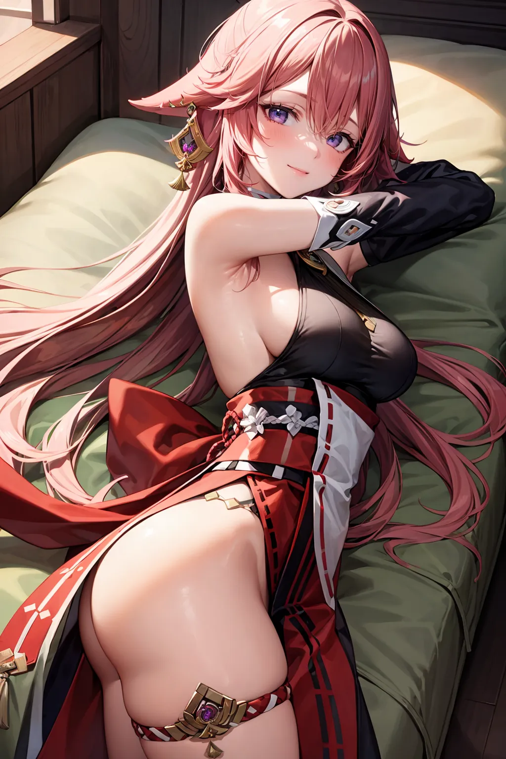 【「腋・脇」AIエロ画像（イラスト・アニメ・二次元風）4705枚まとめ！(65ページ目)のエロ画像1枚目