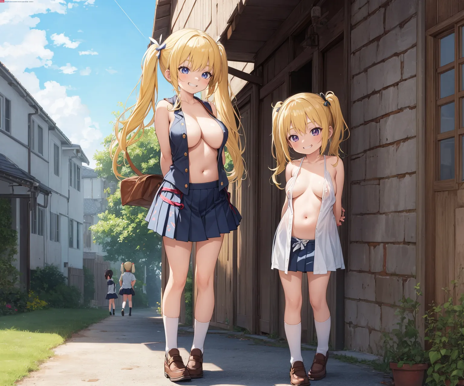 【「爆乳・超乳」AIエロ画像（イラスト・アニメ・二次元風）5621枚まとめ！(77ページ目)のエロ画像5枚目