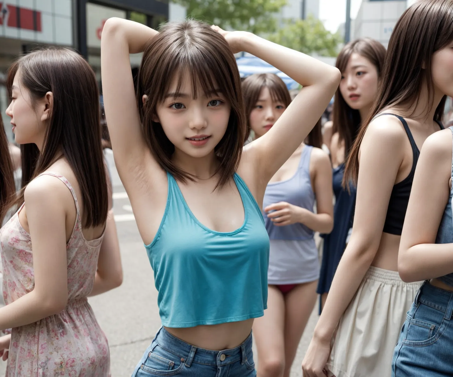 【「腋・脇」AIエロ画像（リアル・実写・フォト風）3812枚まとめ！(51ページ目)のエロ画像30枚目