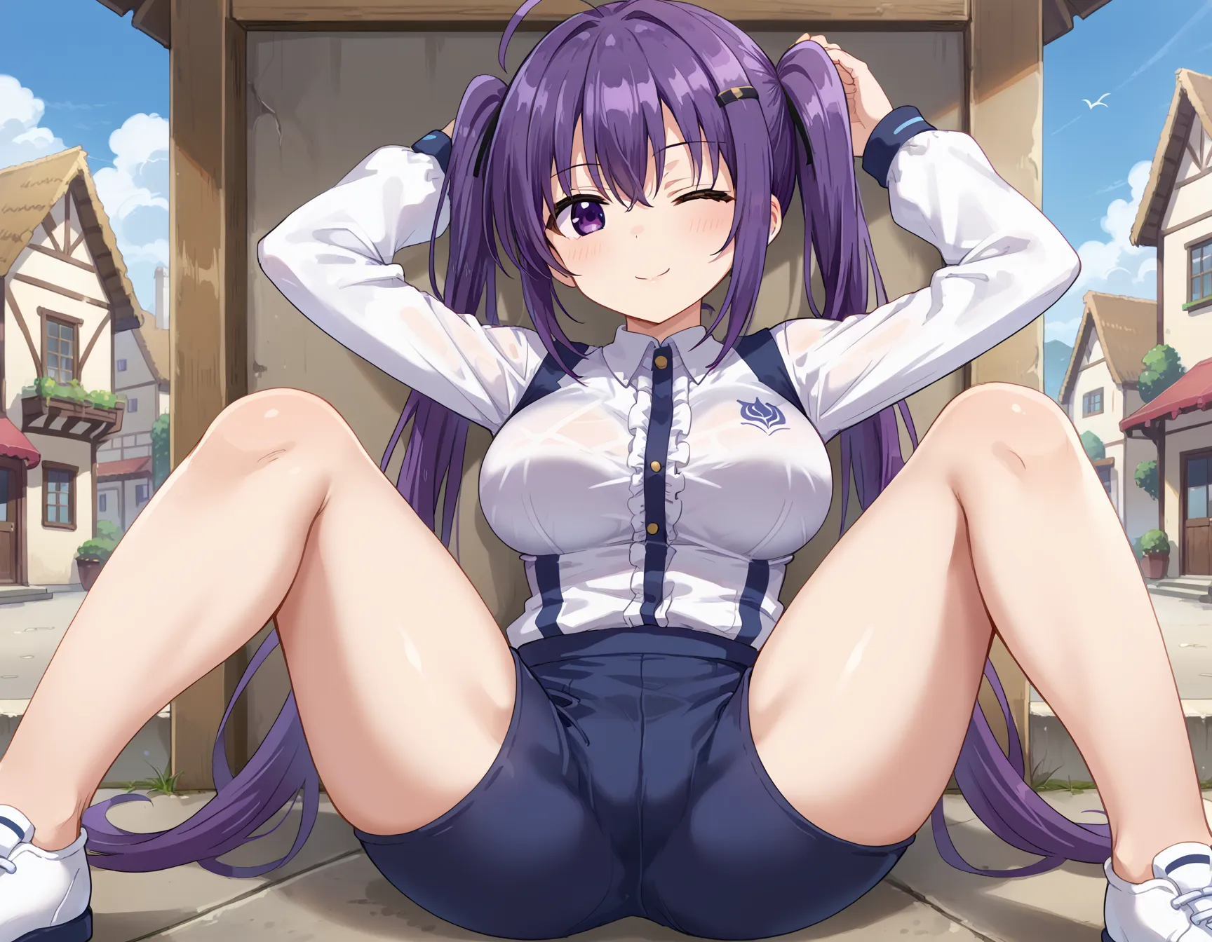【「巨乳」AIエロ画像（イラスト・アニメ・二次元風）26161枚まとめ！(357ページ目)のエロ画像10枚目