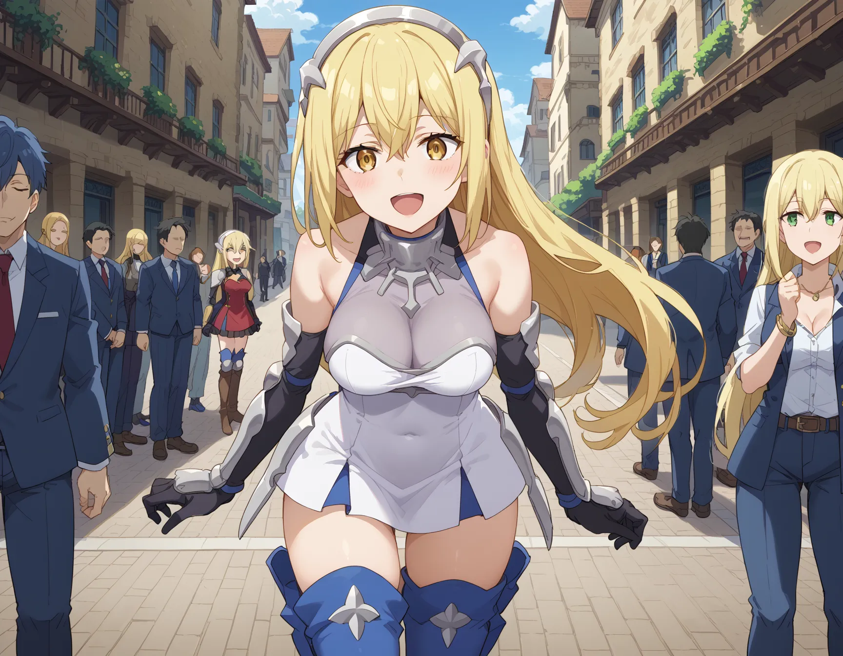 【「巨乳」AIエロ画像（イラスト・アニメ・二次元風）26161枚まとめ！(356ページ目)のエロ画像3枚目