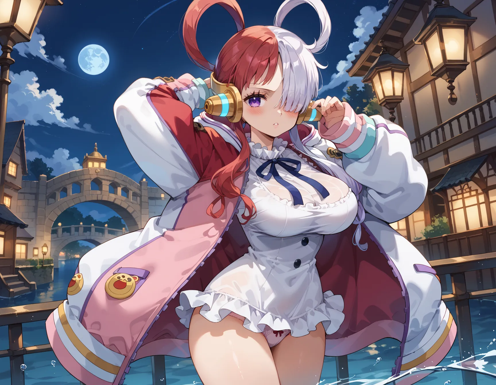 【「下着（ブラジャー・パンティ）」AIエロ画像（イラスト・アニメ・二次元風）15996枚まとめ！(213ページ目)のエロ画像17枚目