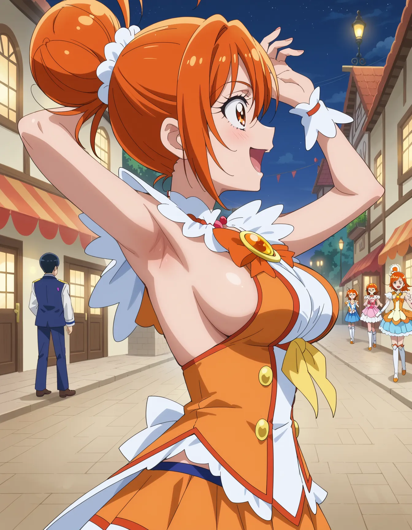 【「下着（ブラジャー・パンティ）」AIエロ画像（イラスト・アニメ・二次元風）15996枚まとめ！(213ページ目)のエロ画像4枚目