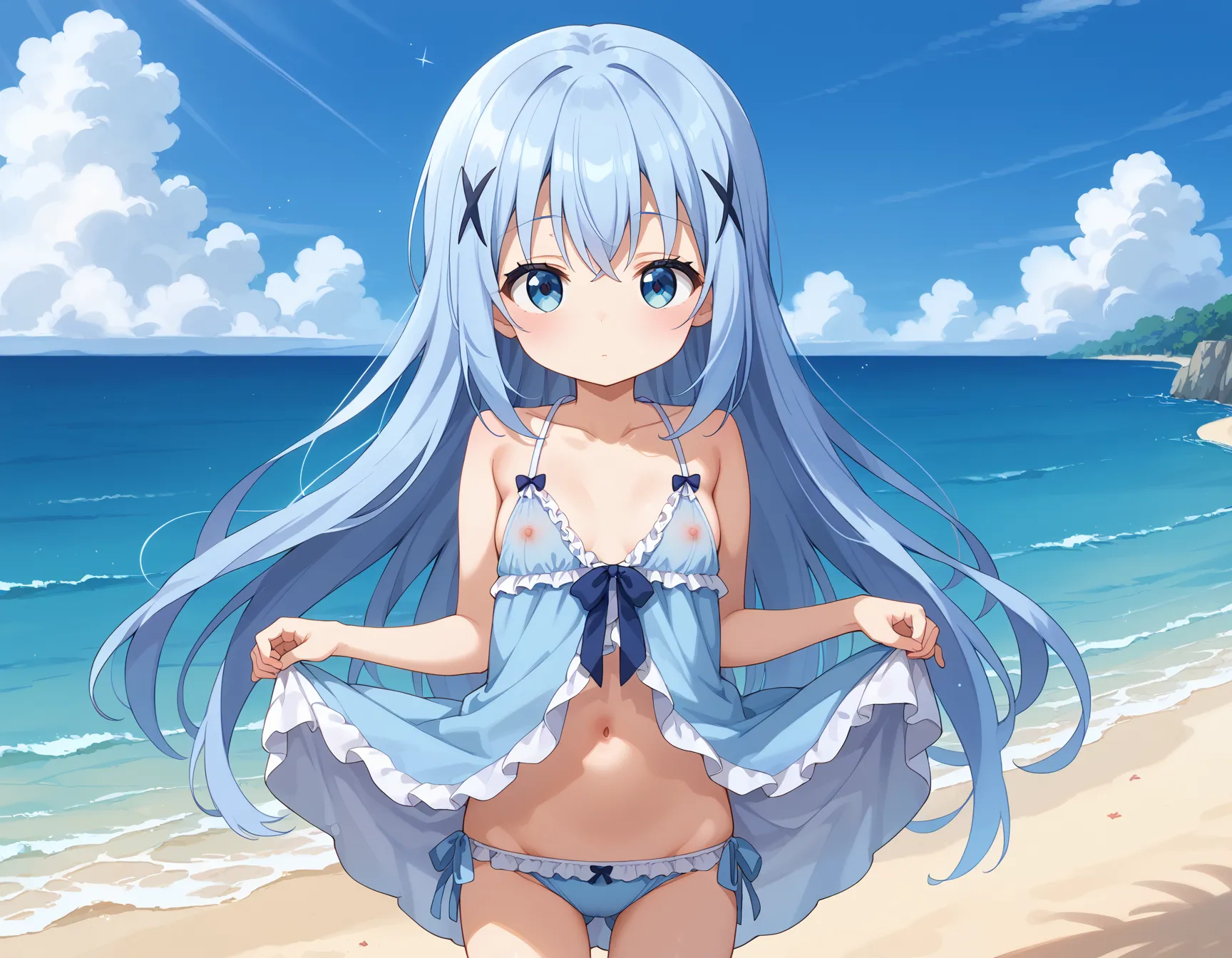 【「下着（ブラジャー・パンティ）」AIエロ画像（イラスト・アニメ・二次元風）15996枚まとめ！(210ページ目)のエロ画像7枚目