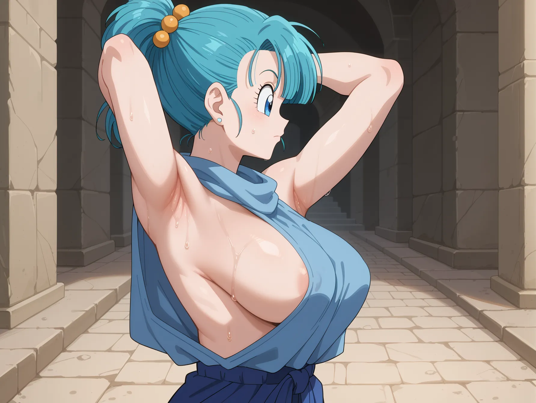 【「下着（ブラジャー・パンティ）」AIエロ画像（イラスト・アニメ・二次元風）15996枚まとめ！(210ページ目)のエロ画像6枚目