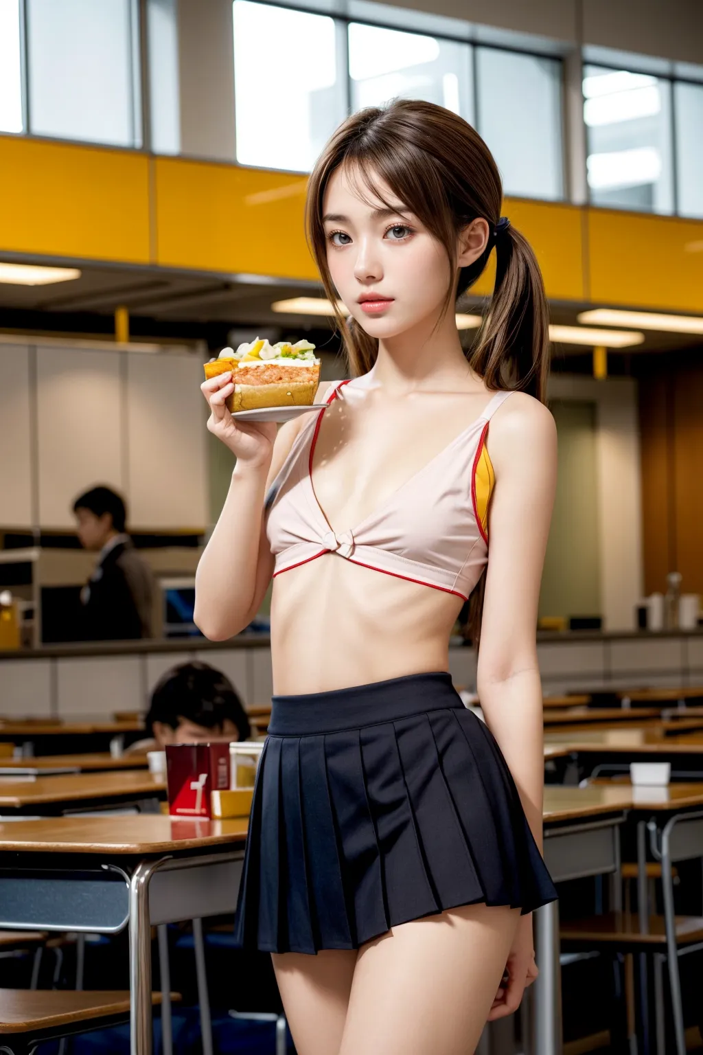【「貧乳」AIエロ画像（リアル・実写・フォト風）21896枚まとめ！(291ページ目)のエロ画像27枚目