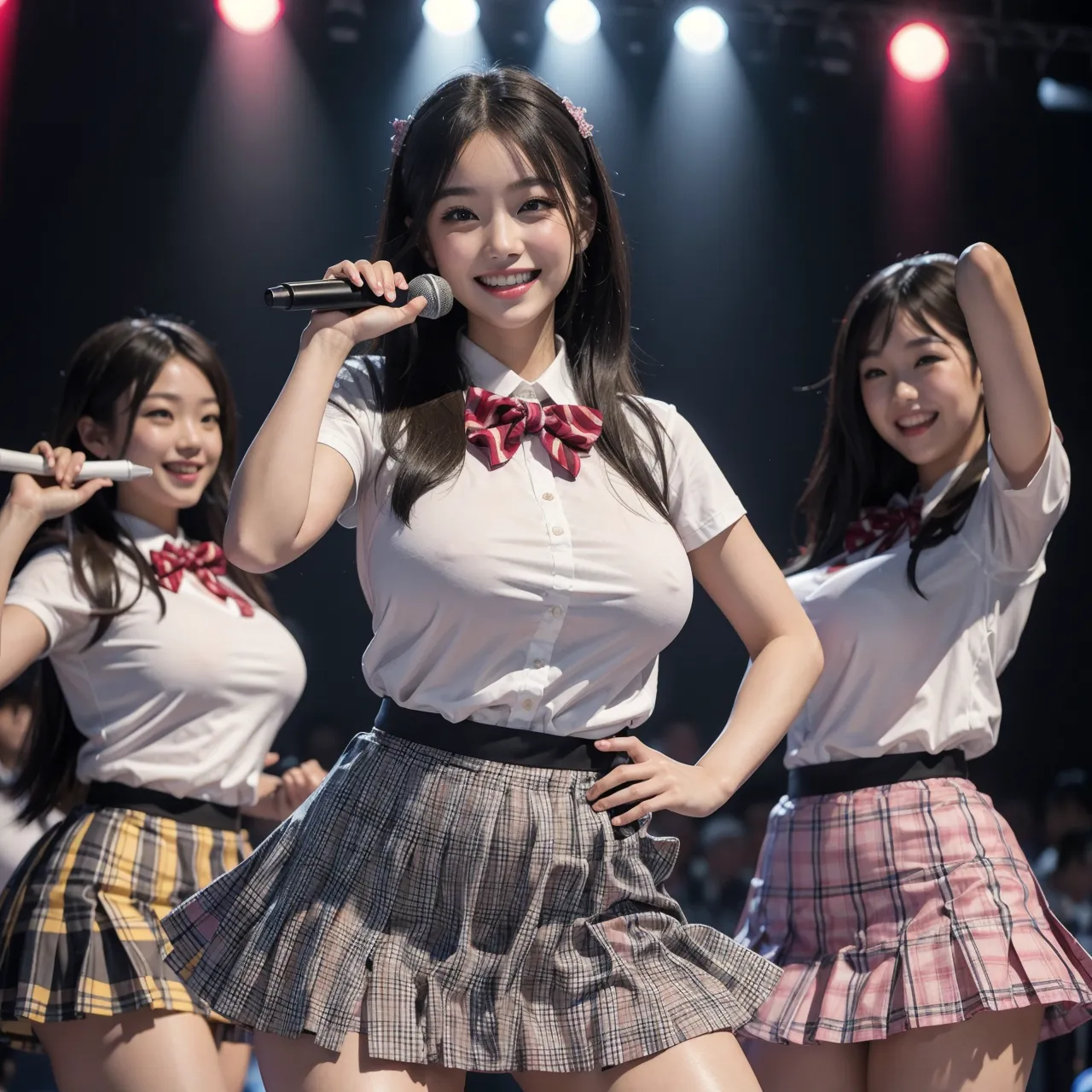 【「爆乳・超乳×アイドル」AIエロ画像（リアル・実写・フォト風）346枚まとめ！(5ページ目)のエロ画像13枚目