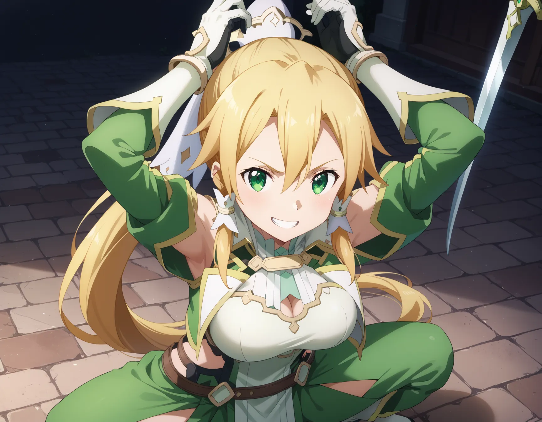 【「巨乳」AIエロ画像（イラスト・アニメ・二次元風）26161枚まとめ！(349ページ目)のエロ画像5枚目