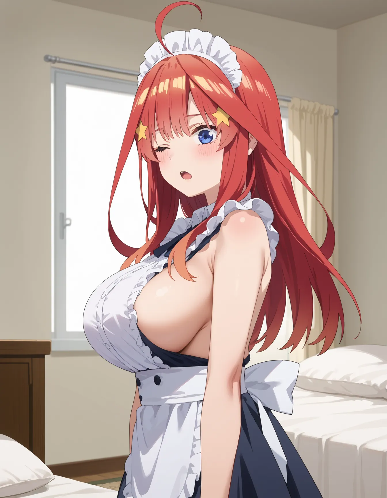 【「メイド」AIエロ画像（イラスト・アニメ・二次元風）516枚まとめ！(8ページ目)のエロ画像9枚目