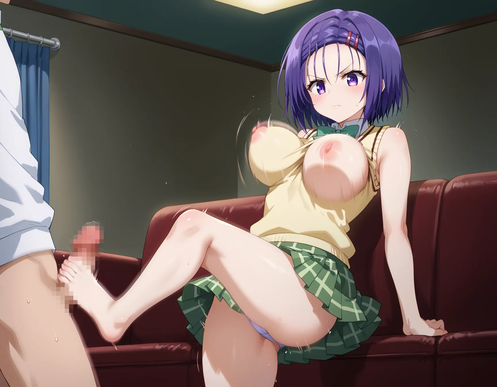 【「学制服」AIエロ画像（イラスト・アニメ・二次元風）4855枚まとめ！(63ページ目)のエロ画像8枚目