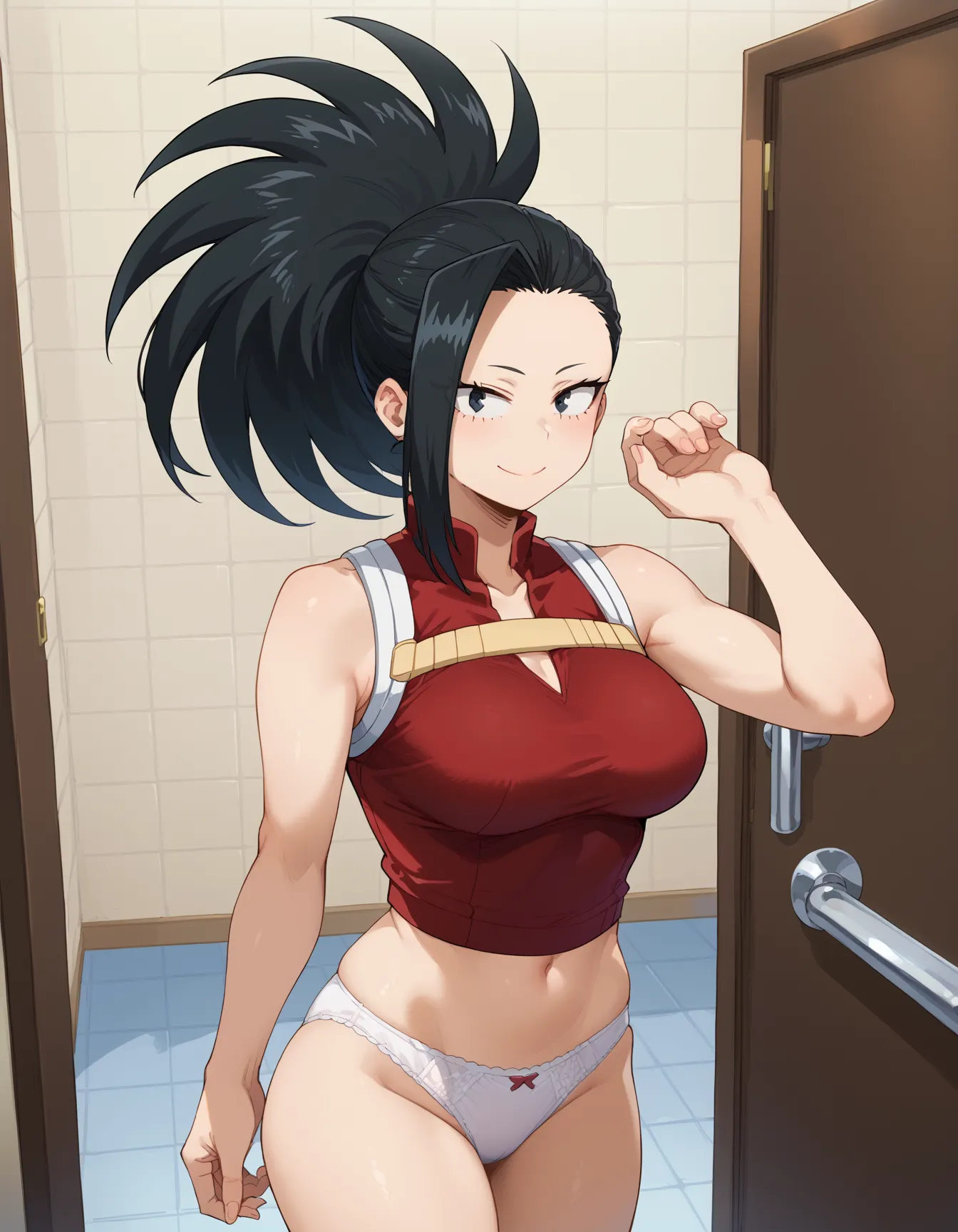 【「下着（ブラジャー・パンティ）」AIエロ画像（イラスト・アニメ・二次元風）15996枚まとめ！(207ページ目)のエロ画像19枚目