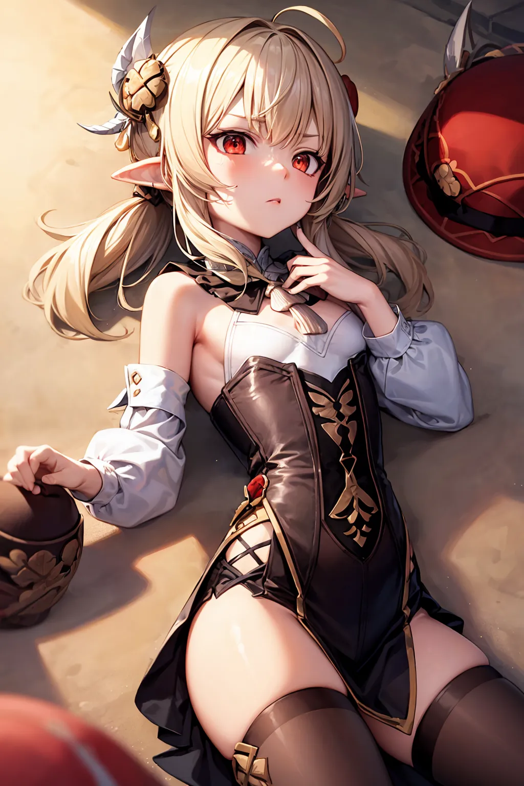 【「貧乳」AIエロ画像（イラスト・アニメ・二次元風）8390枚まとめ！(111ページ目)のエロ画像13枚目