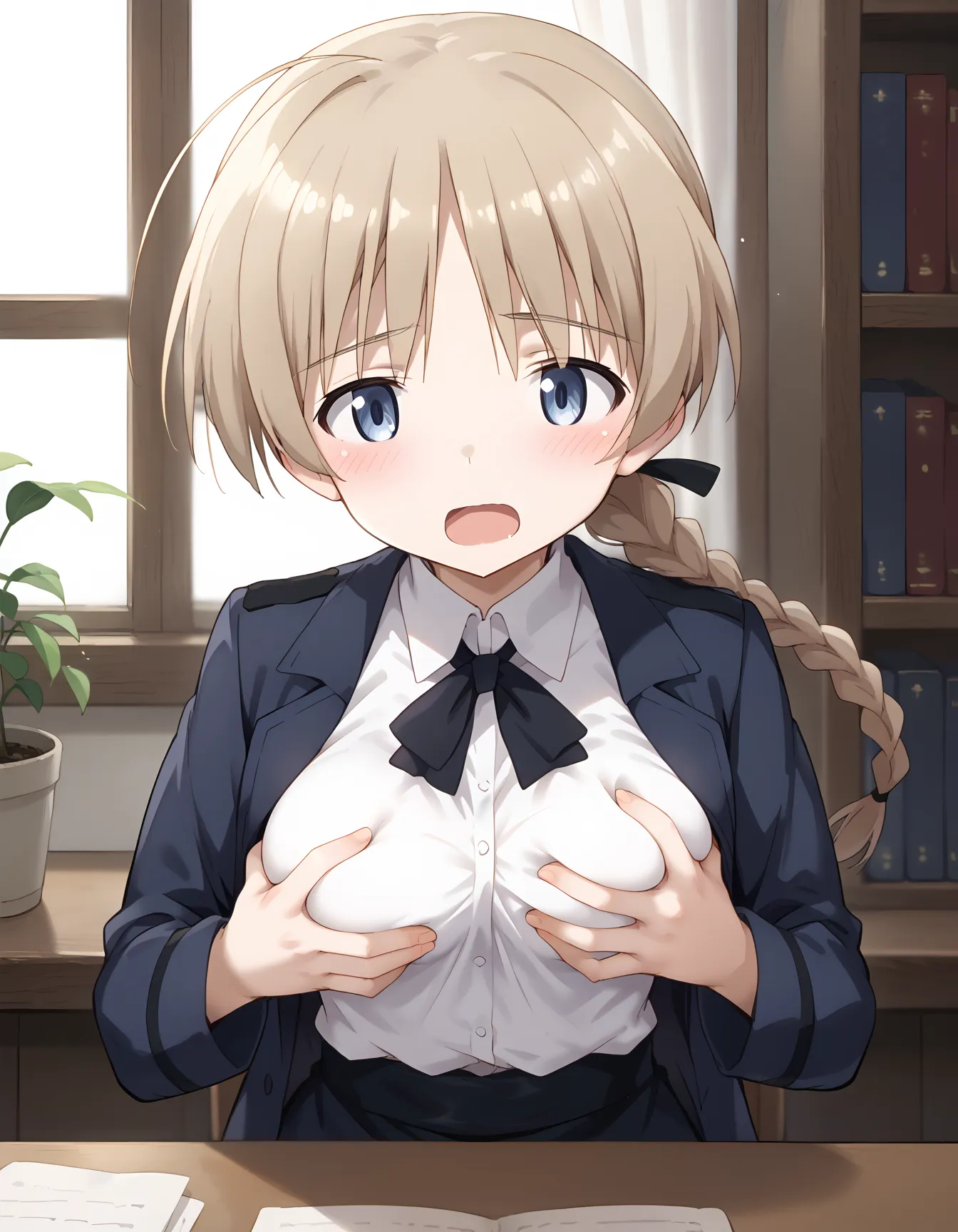 【「下着（ブラジャー・パンティ）」AIエロ画像（イラスト・アニメ・二次元風）15996枚まとめ！(206ページ目)のエロ画像30枚目