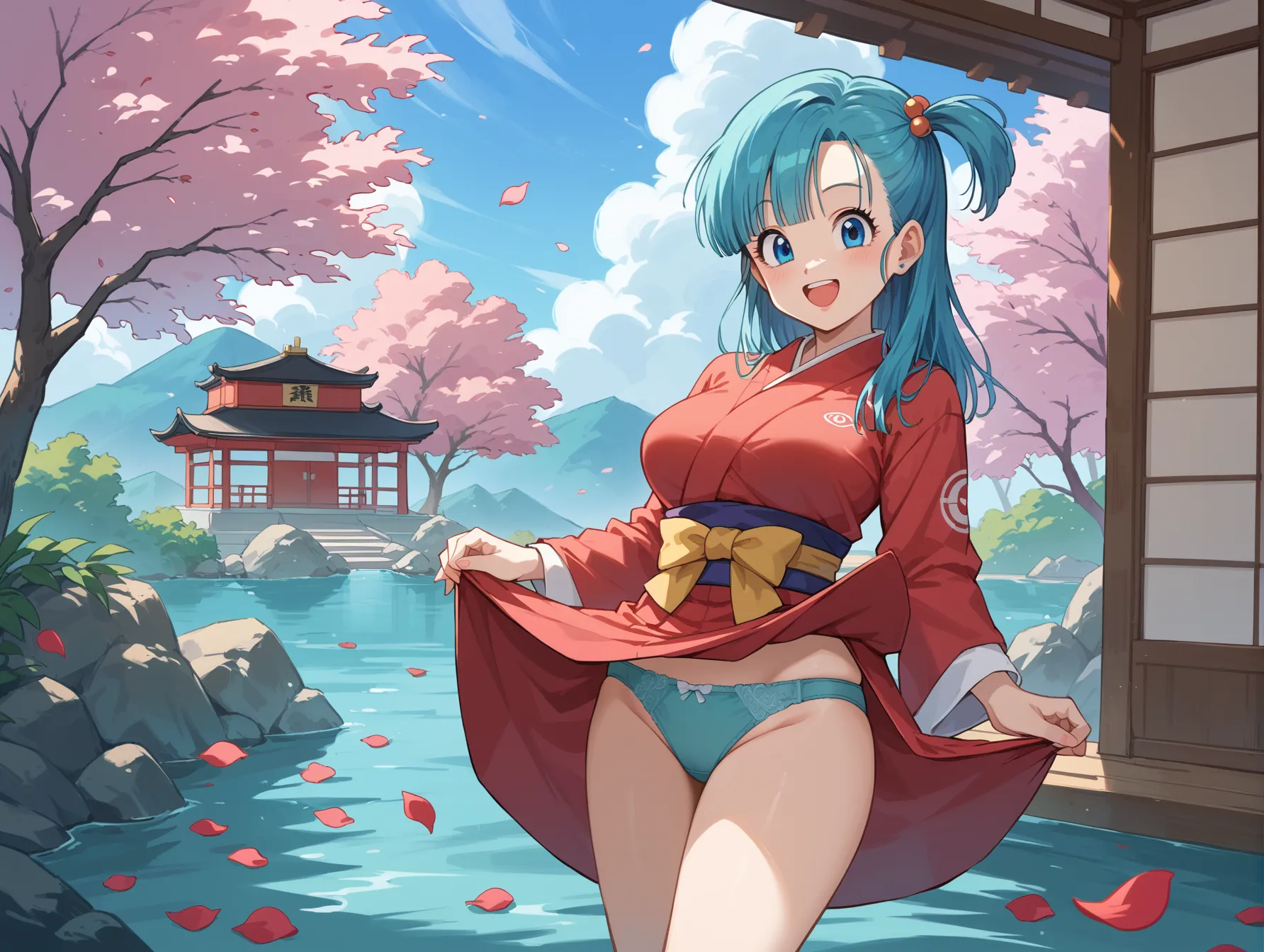 【「下着（ブラジャー・パンティ）」AIエロ画像（イラスト・アニメ・二次元風）15996枚まとめ！(206ページ目)のエロ画像26枚目