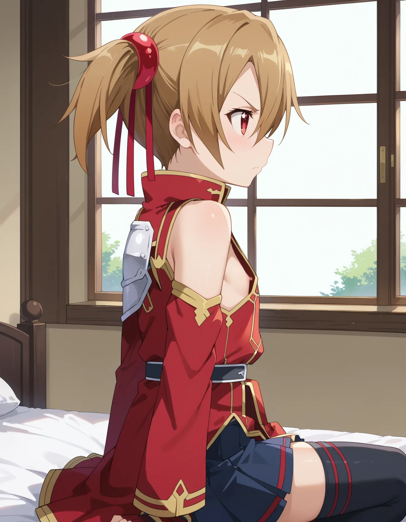 【「下着（ブラジャー・パンティ）」AIエロ画像（イラスト・アニメ・二次元風）15996枚まとめ！(206ページ目)のエロ画像9枚目