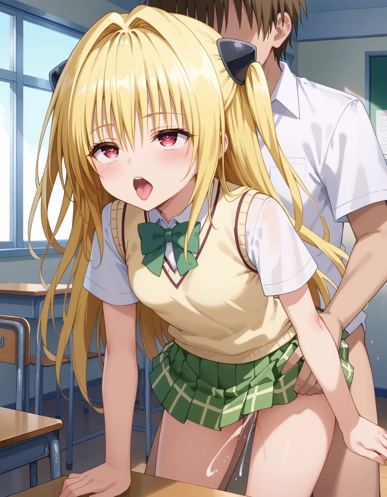 【「学制服」AIエロ画像（イラスト・アニメ・二次元風）4855枚まとめ！(62ページ目)のエロ画像26枚目
