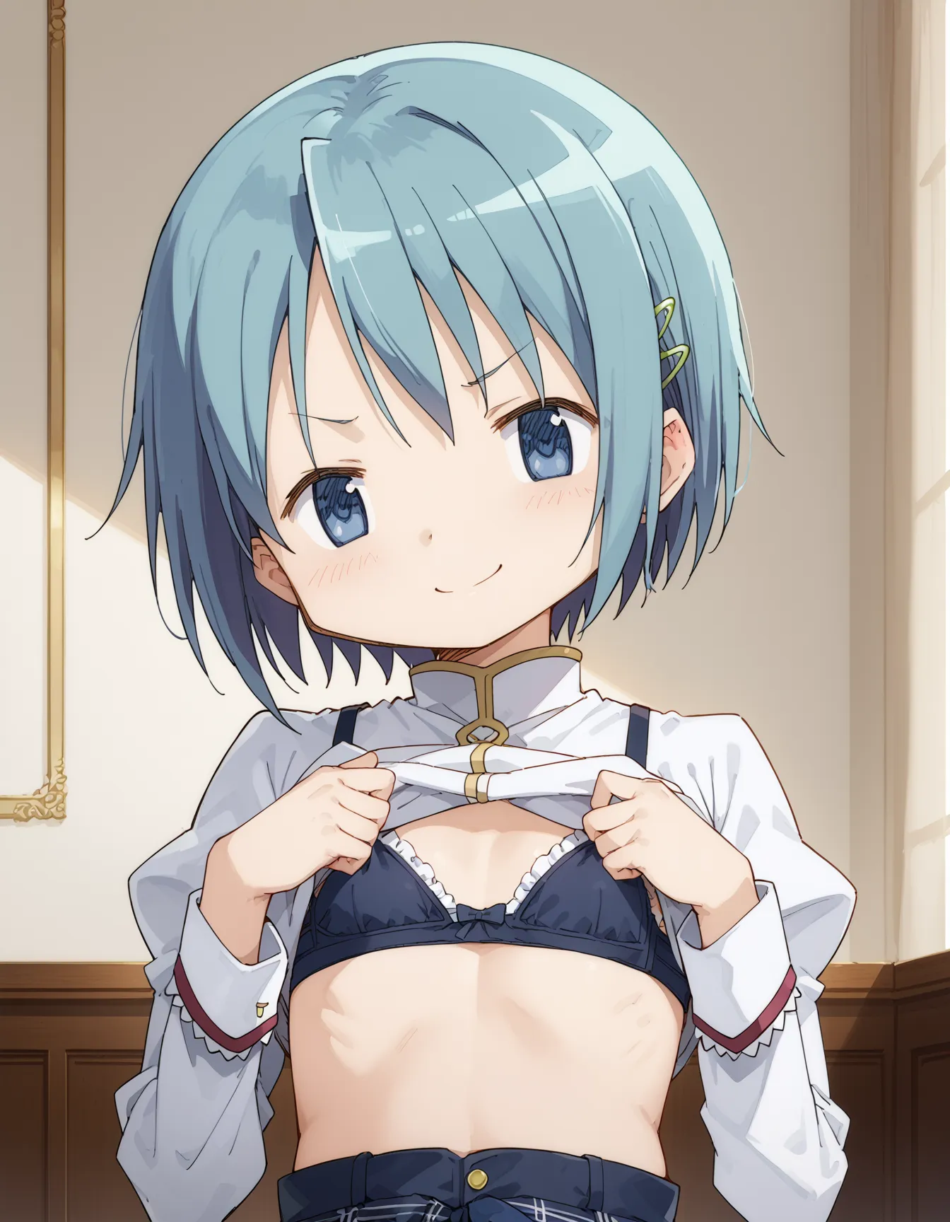 【「下着（ブラジャー・パンティ）」AIエロ画像（イラスト・アニメ・二次元風）15996枚まとめ！(205ページ目)のエロ画像24枚目