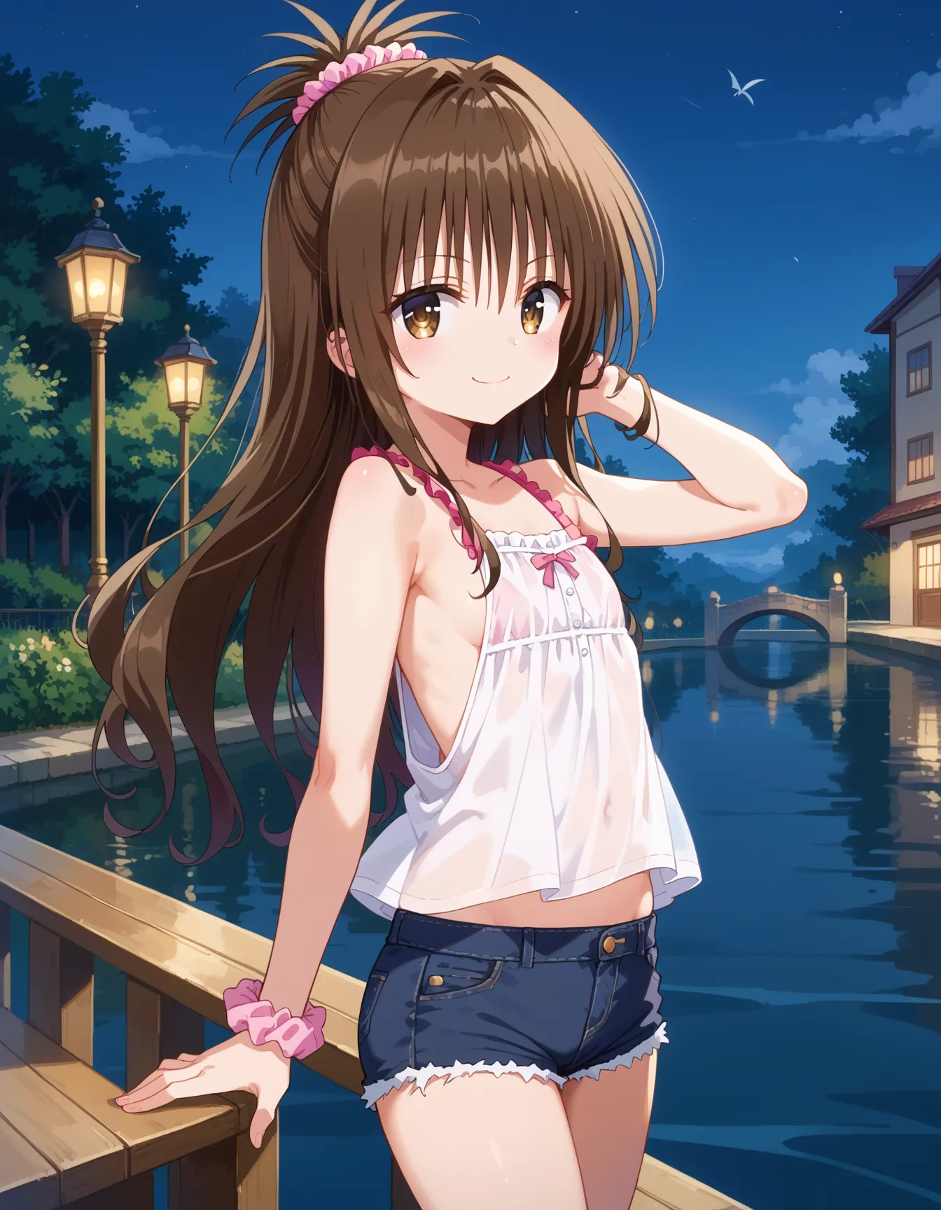 【「貧乳」AIエロ画像（イラスト・アニメ・二次元風）8390枚まとめ！(110ページ目)のエロ画像11枚目