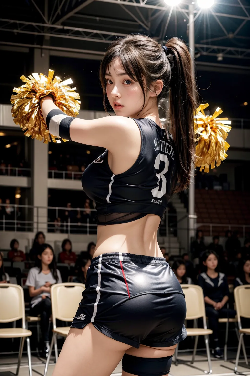 【「チアリーダー」AIエロ画像（リアル・実写・フォト風）1326枚まとめ！(17ページ目)のエロ画像25枚目