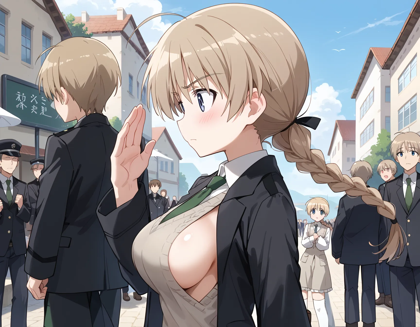 【「下着（ブラジャー・パンティ）」AIエロ画像（イラスト・アニメ・二次元風）15996枚まとめ！(204ページ目)のエロ画像10枚目