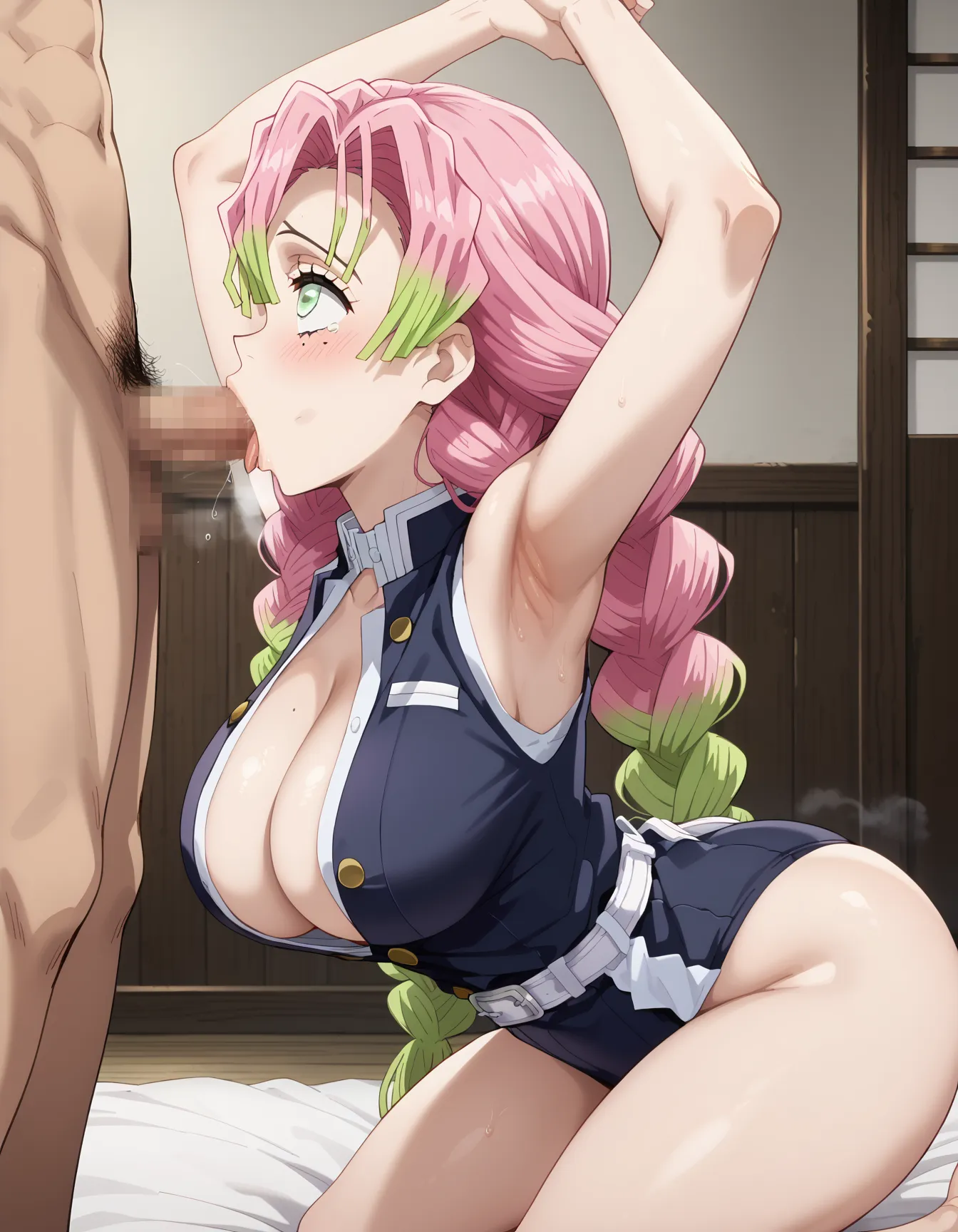 【「下着（ブラジャー・パンティ）」AIエロ画像（イラスト・アニメ・二次元風）15996枚まとめ！(204ページ目)のエロ画像3枚目