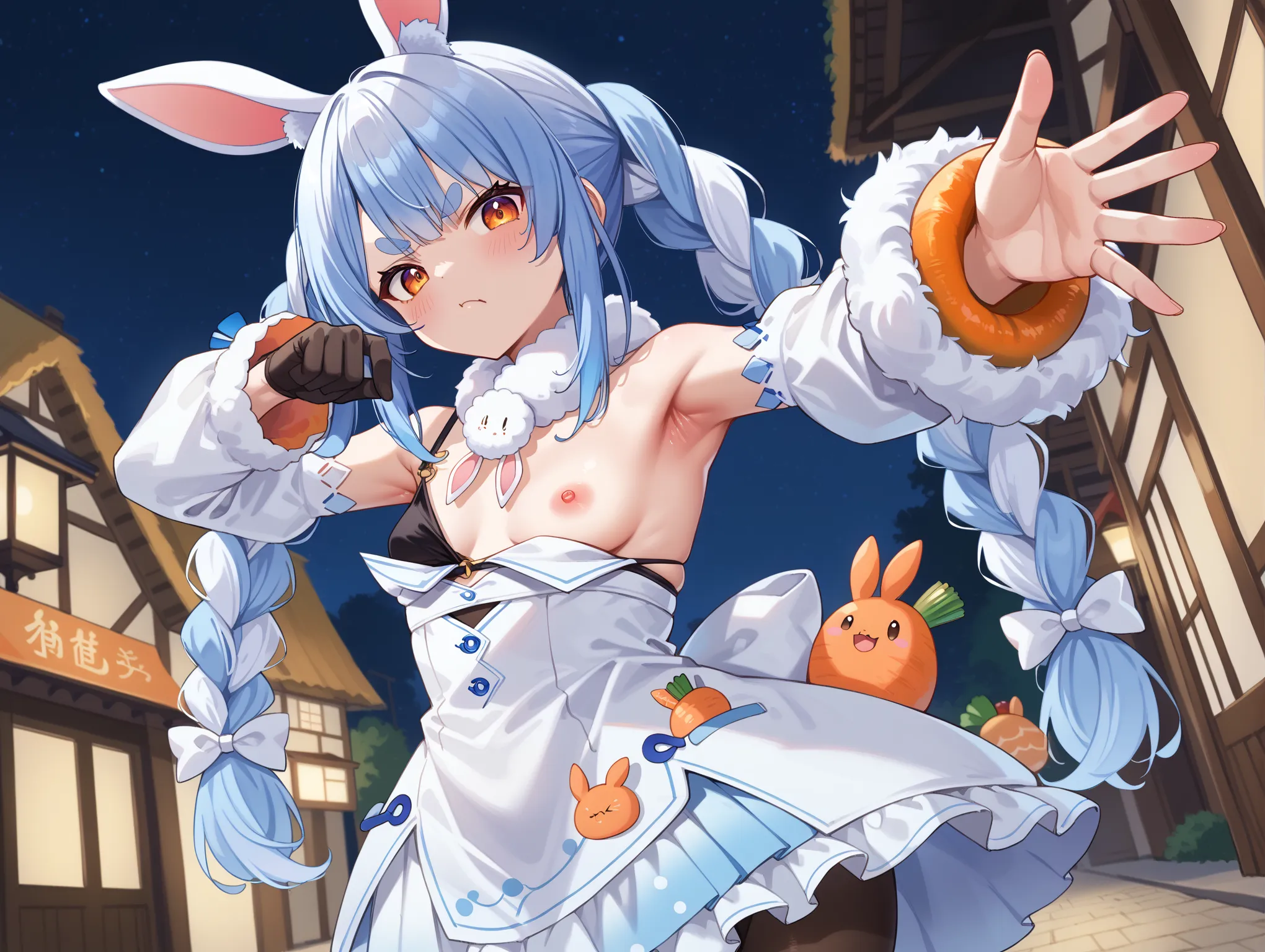 【「ロリ・小柄×パンスト」AIエロ画像（イラスト・アニメ・二次元風）422枚まとめ！(5ページ目)のエロ画像21枚目