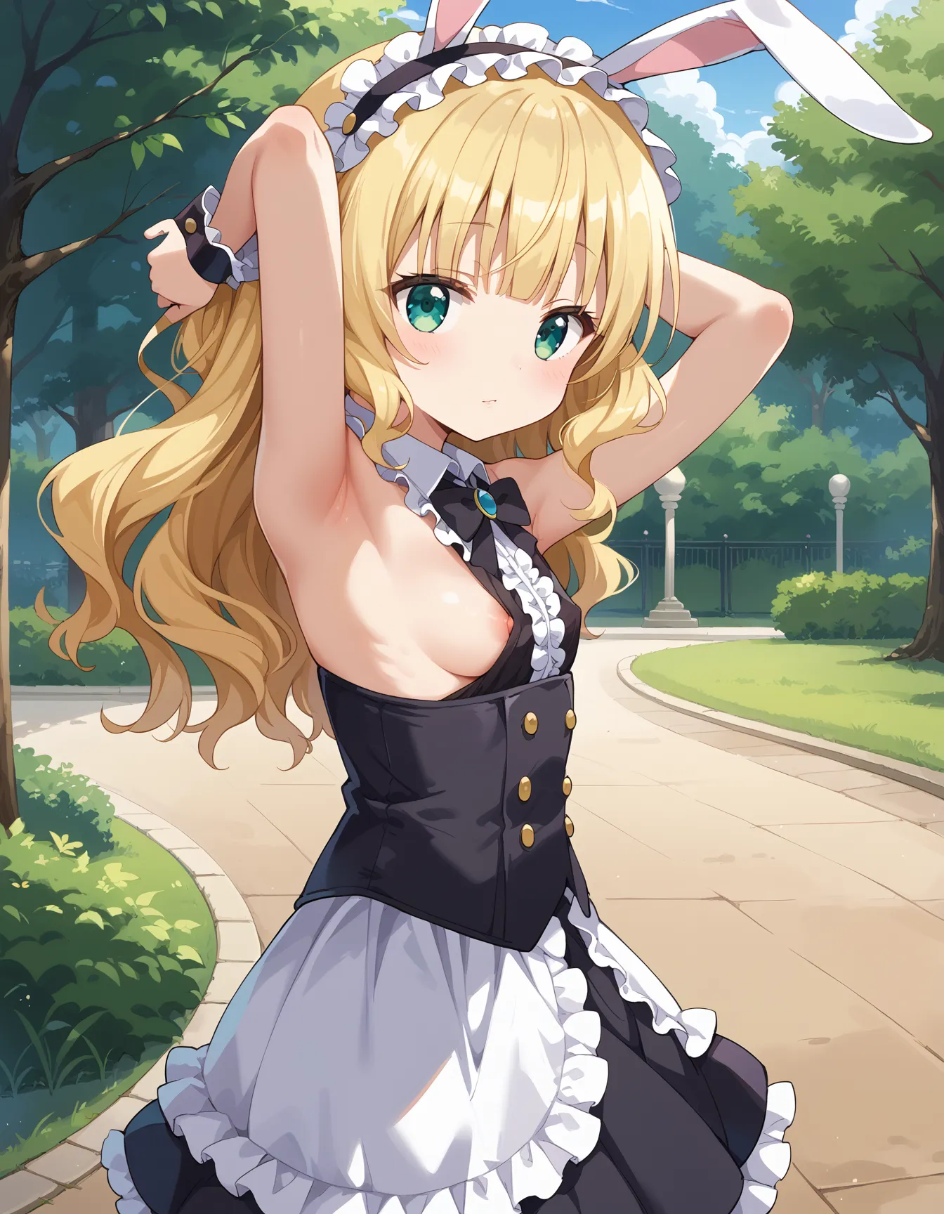 【「下着（ブラジャー・パンティ）」AIエロ画像（イラスト・アニメ・二次元風）15996枚まとめ！(203ページ目)のエロ画像11枚目