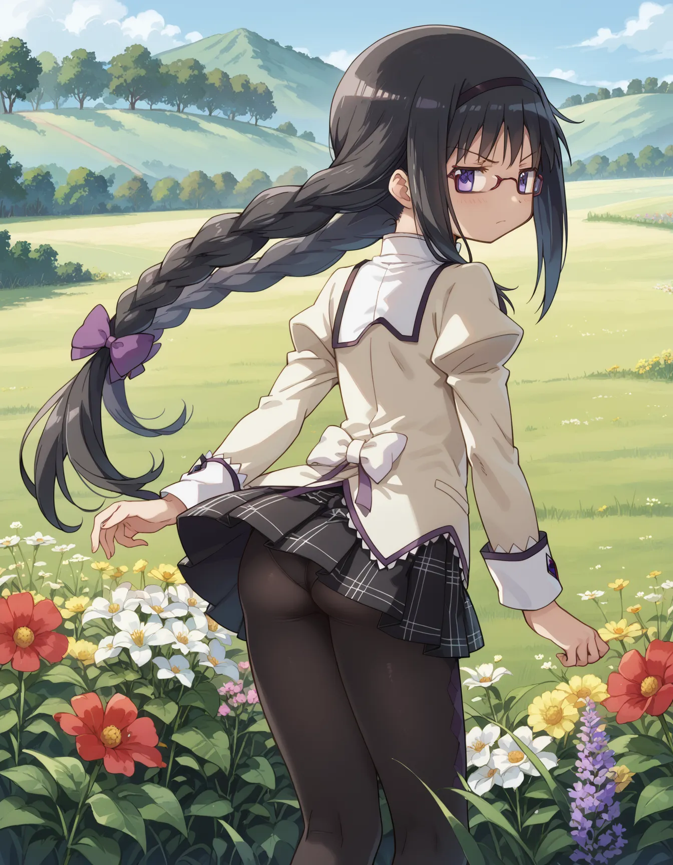 【「下着（ブラジャー・パンティ）」AIエロ画像（イラスト・アニメ・二次元風）15996枚まとめ！(203ページ目)のエロ画像5枚目