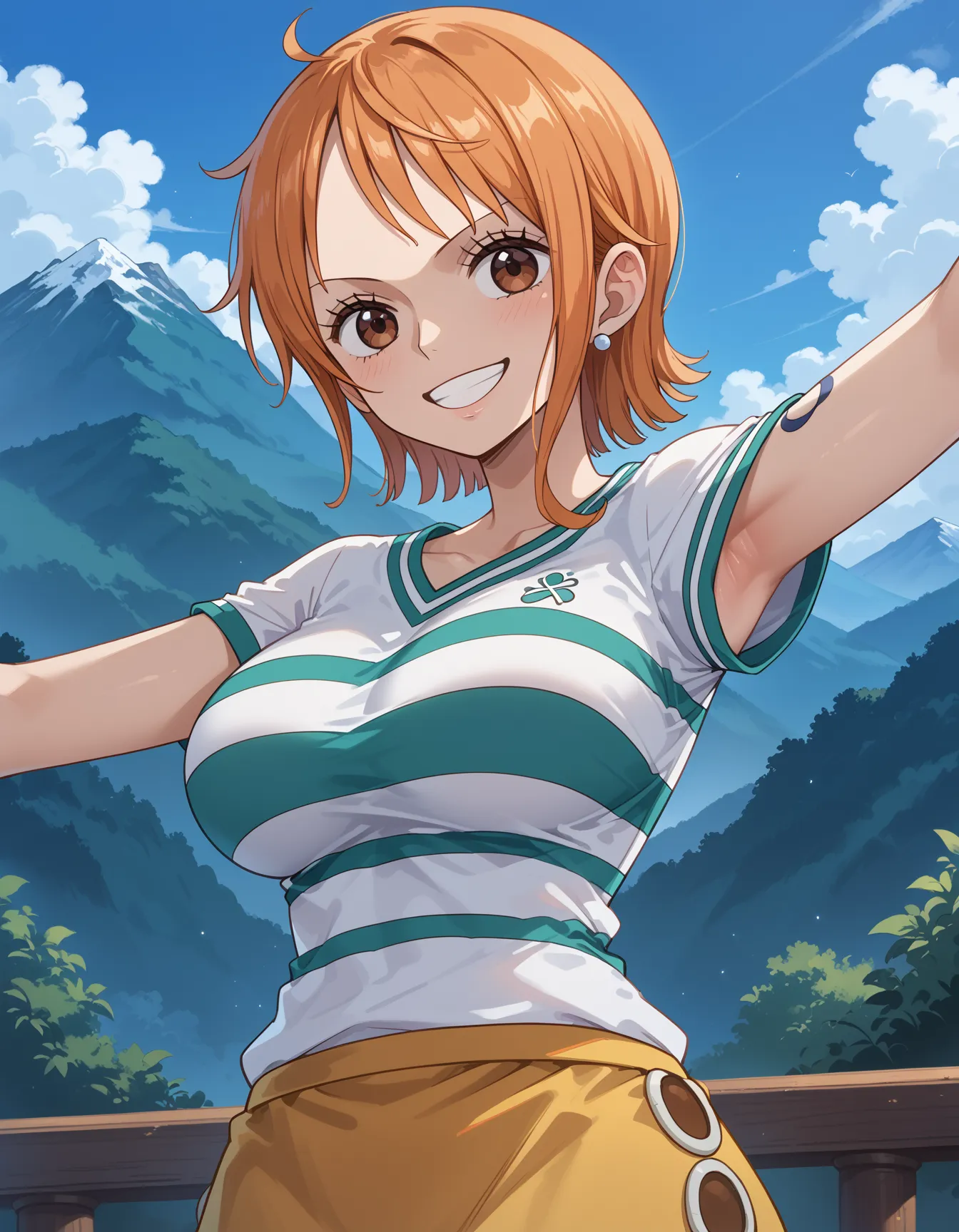 【「腋・脇」AIエロ画像（イラスト・アニメ・二次元風）4705枚まとめ！(61ページ目)のエロ画像9枚目