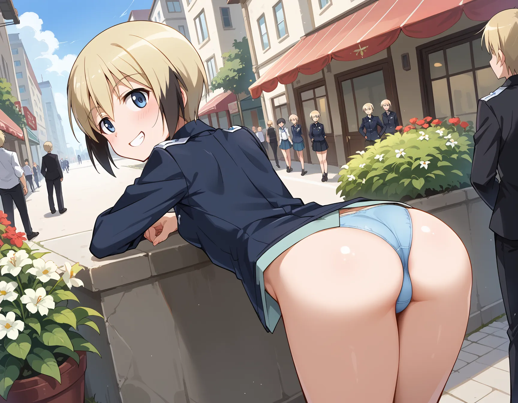 【「下着（ブラジャー・パンティ）」AIエロ画像（イラスト・アニメ・二次元風）15996枚まとめ！(202ページ目)のエロ画像28枚目