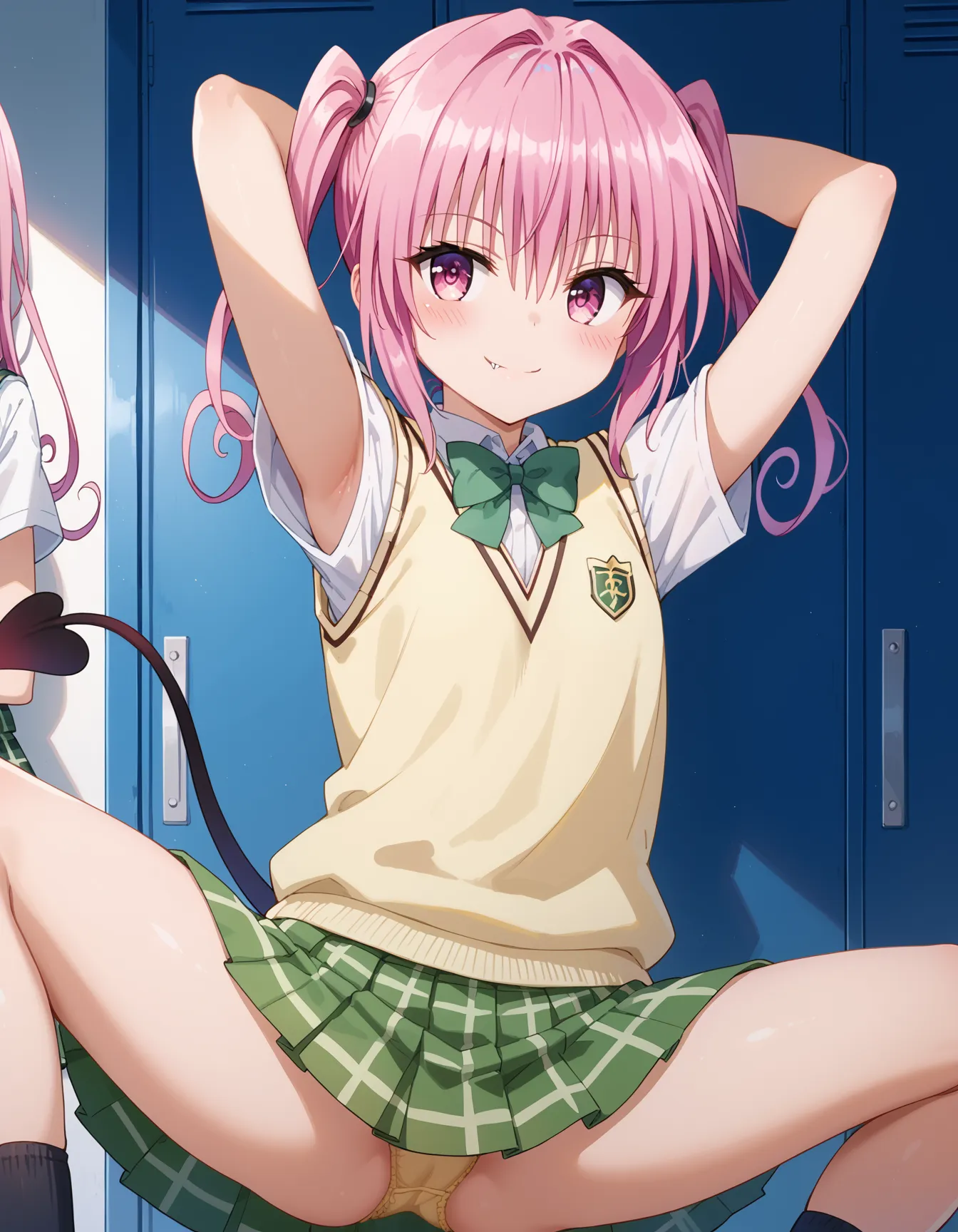 【「貧乳×学制服」AIエロ画像（イラスト・アニメ・二次元風）606枚まとめ！(8ページ目)のエロ画像27枚目