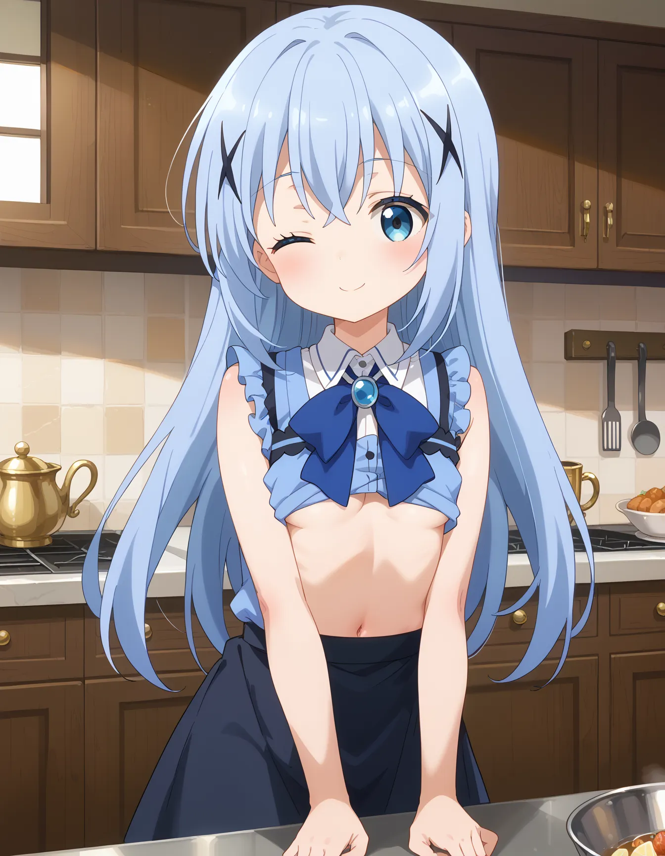 【「貧乳」AIエロ画像（イラスト・アニメ・二次元風）8390枚まとめ！(108ページ目)のエロ画像24枚目