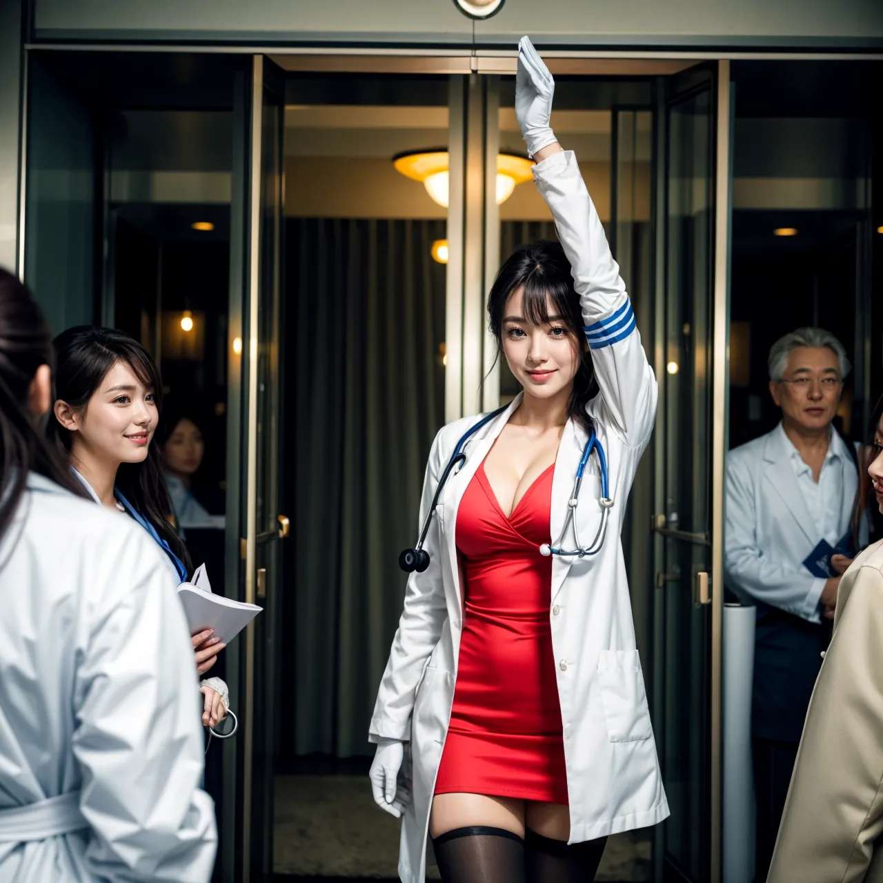 【「ナース・看護婦」AIエロ画像（リアル・実写・フォト風）689枚まとめ！(10ページ目)のエロ画像7枚目