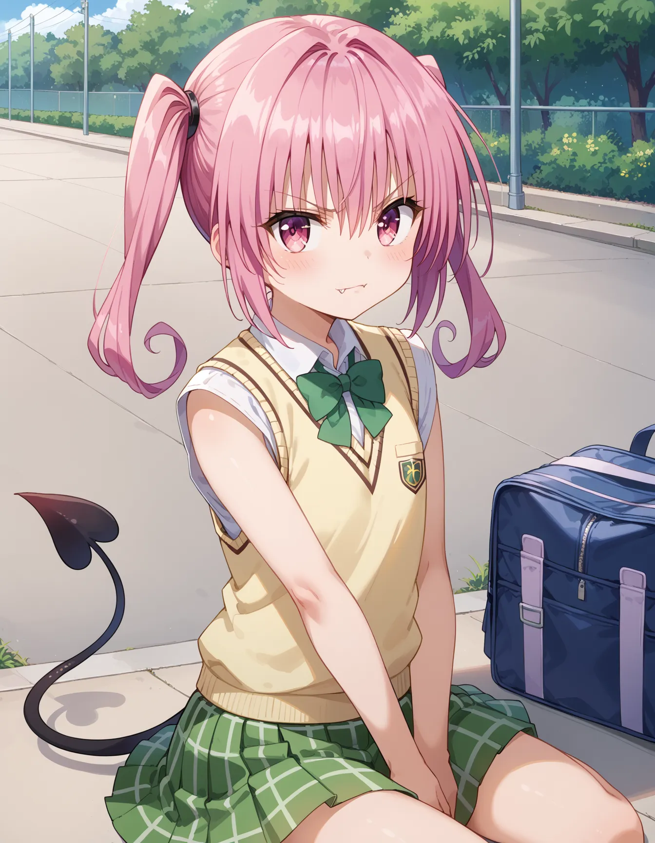 【「貧乳×学制服」AIエロ画像（イラスト・アニメ・二次元風）606枚まとめ！(8ページ目)のエロ画像26枚目
