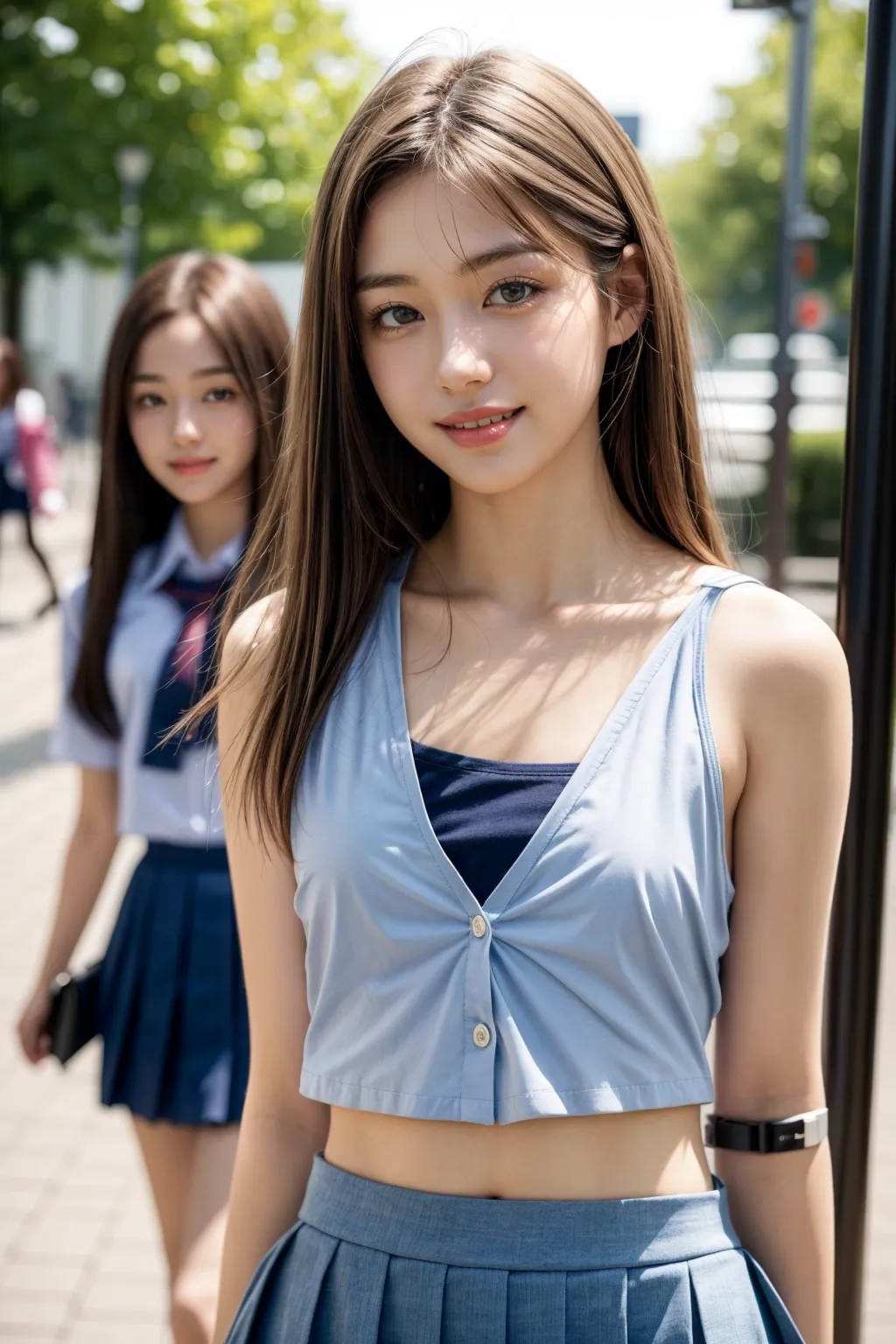 【「貧乳」AIエロ画像（リアル・実写・フォト風）21896枚まとめ！(275ページ目)のエロ画像2枚目