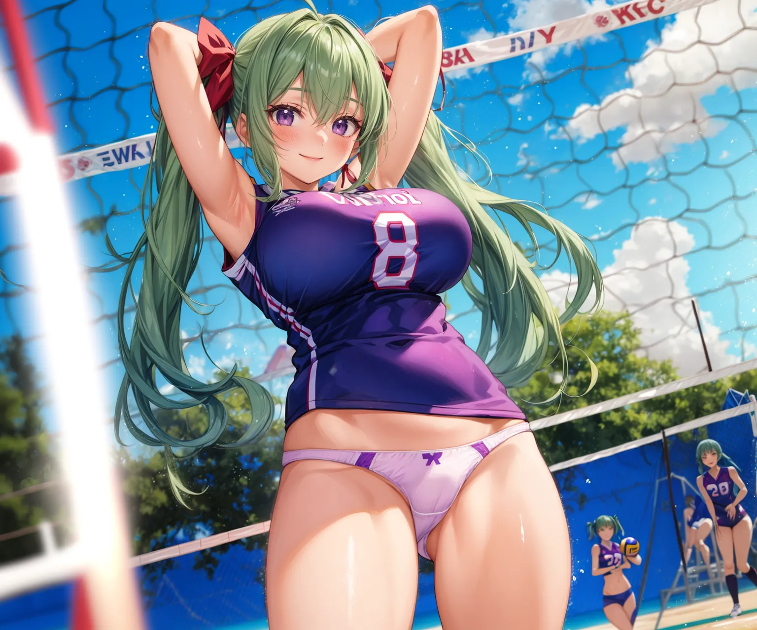 【「爆乳・超乳」AIエロ画像（イラスト・アニメ・二次元風）5621枚まとめ！(70ページ目)のエロ画像30枚目