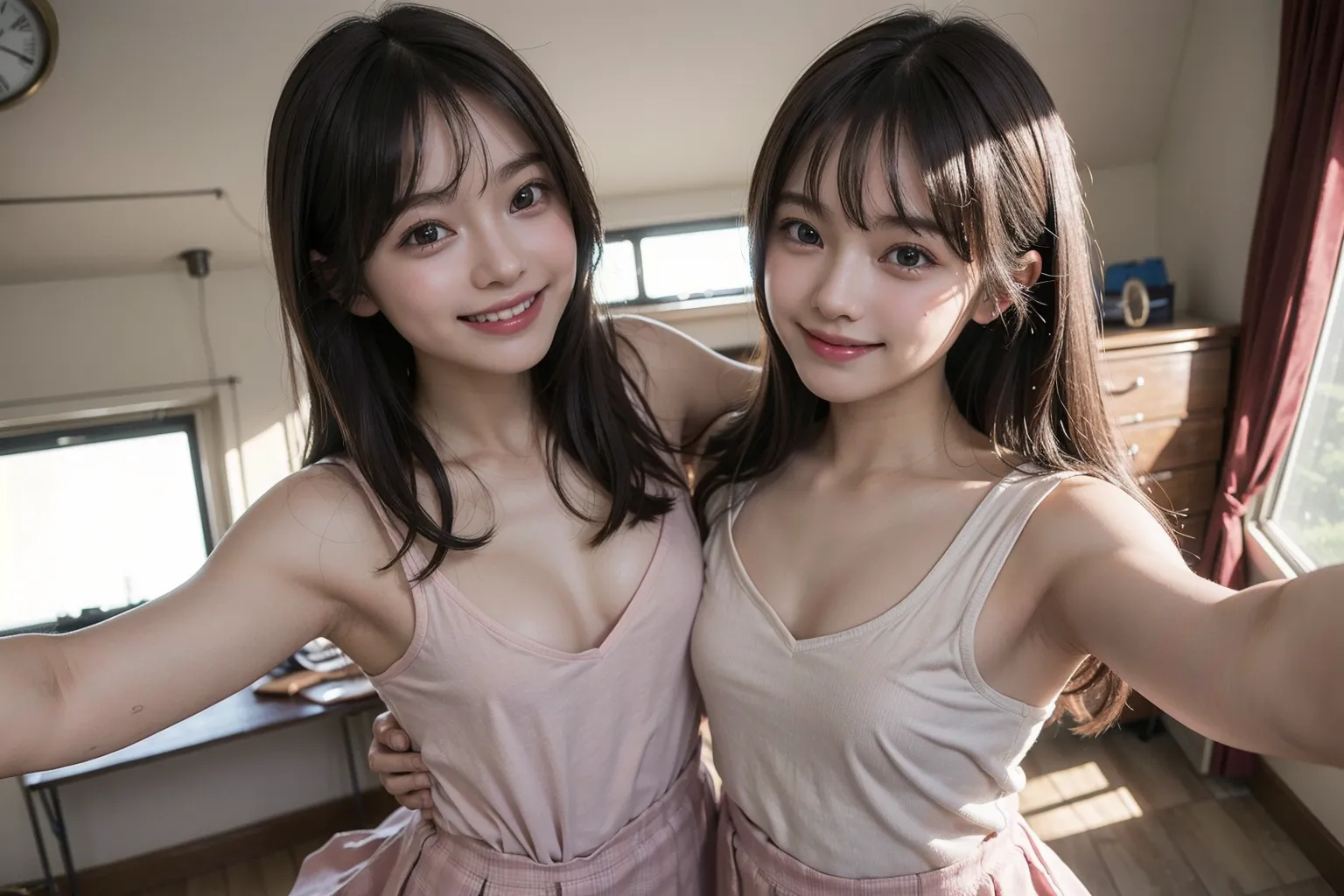 【「貧乳」AIエロ画像（リアル・実写・フォト風）21896枚まとめ！(274ページ目)のエロ画像8枚目